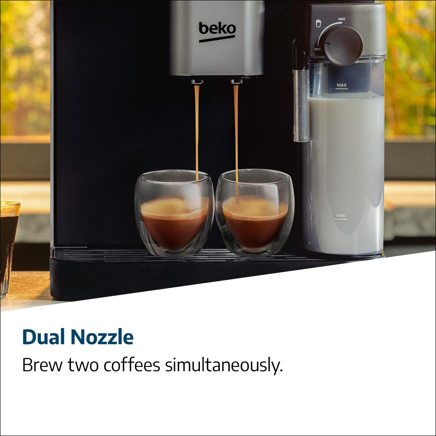 Beko CEG7348X CaffeExperto Bean to Cup Fully Automatic Espresso Machine - Silver thumbnail image