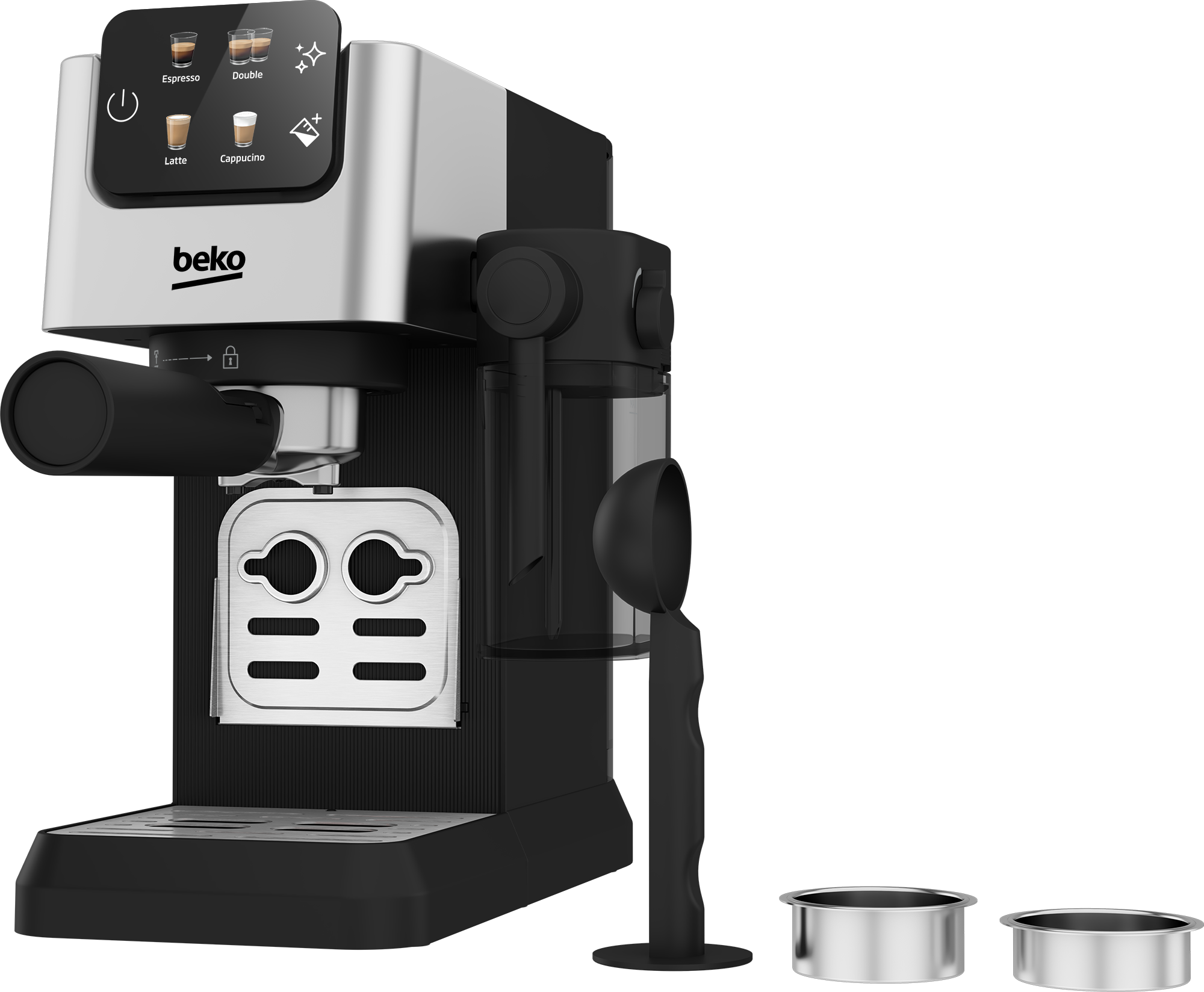 Beko CaffeExperto CEP5302X Manual Espresso with Steam Wand thumbnail image