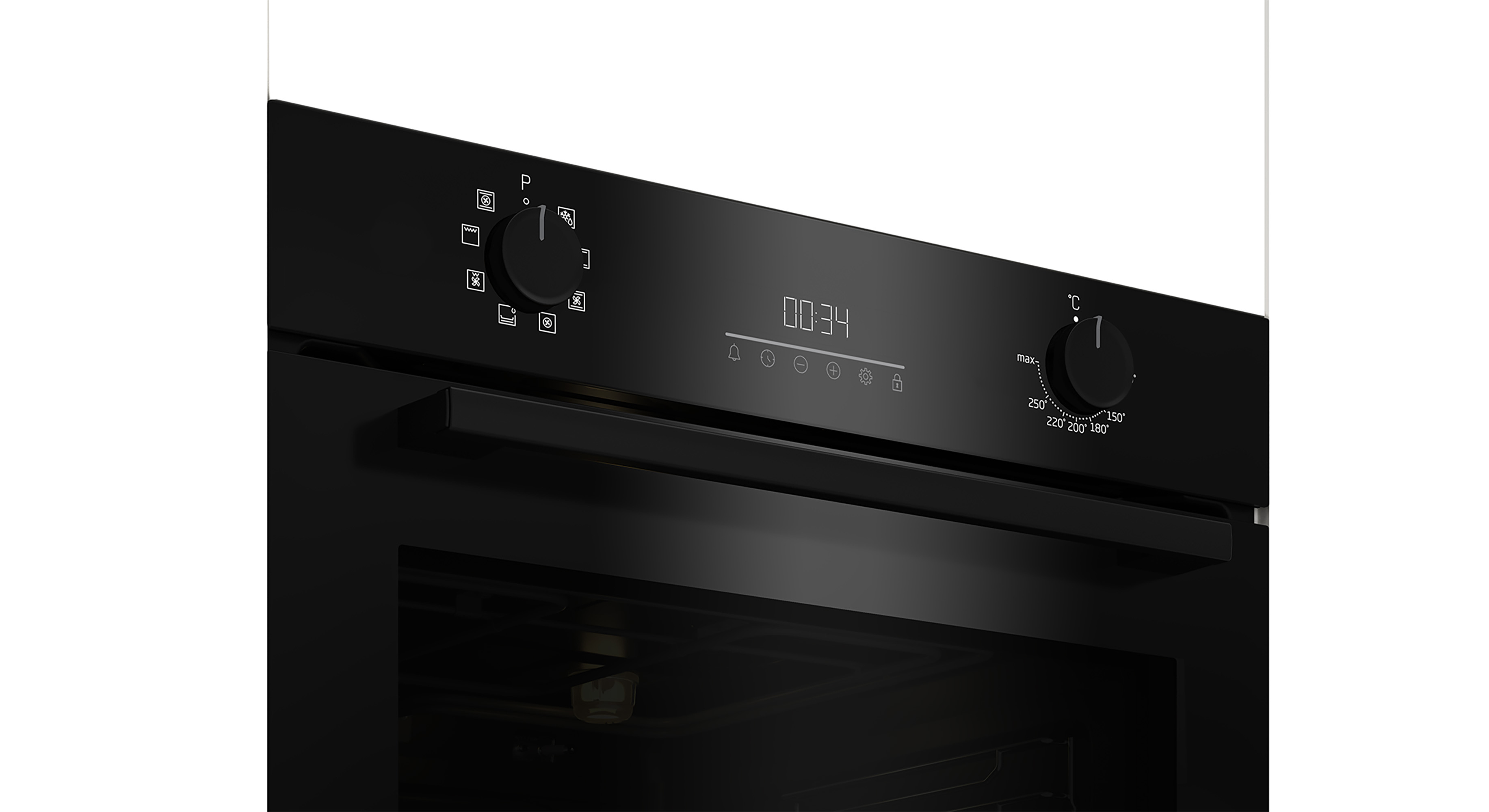 Beko CIMD91B 59.4cm Built In Electric Single Oven - Black thumbnail image