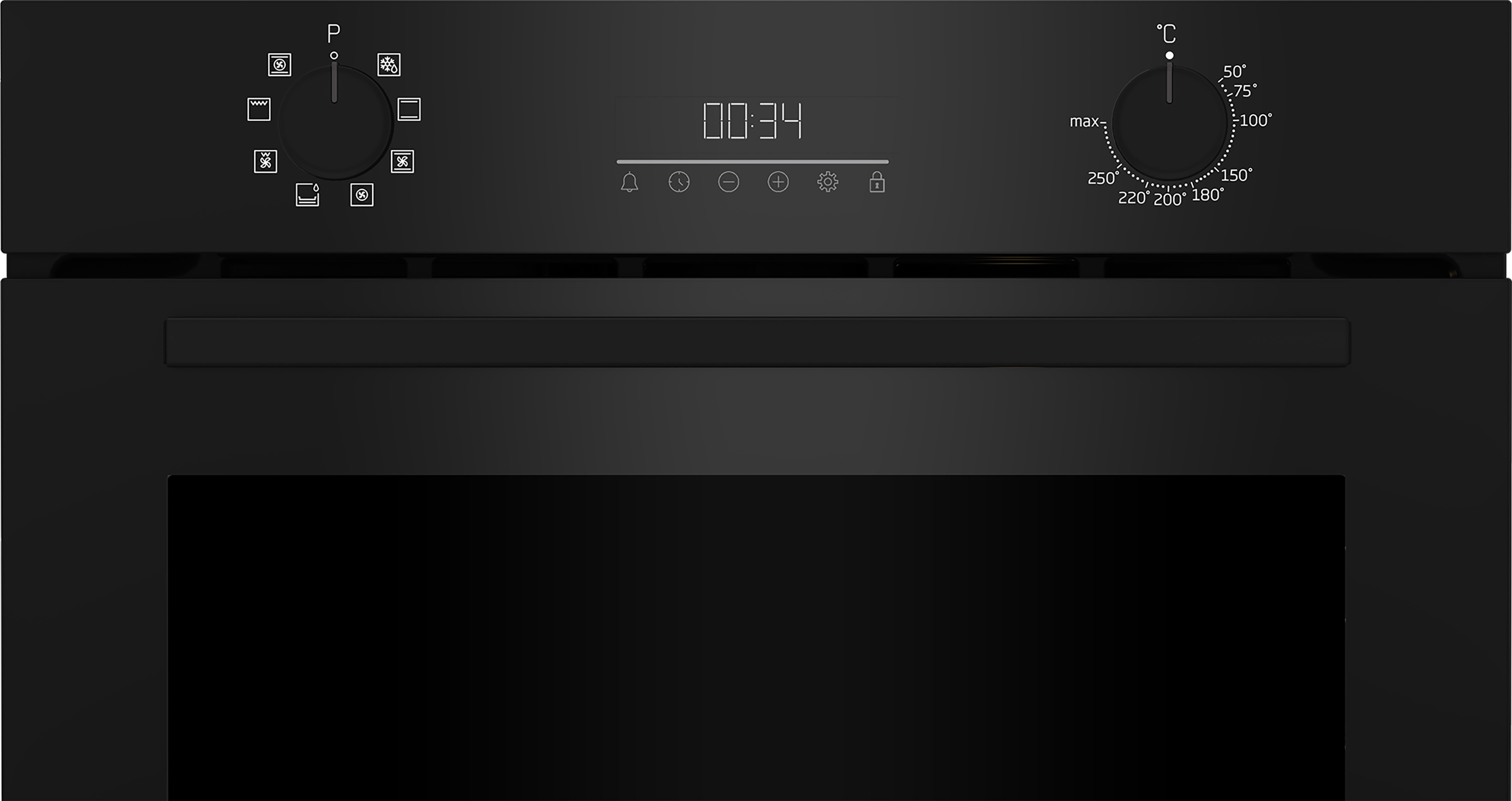 Beko CIMD91B 59.4cm Built In Electric Single Oven - Black thumbnail image
