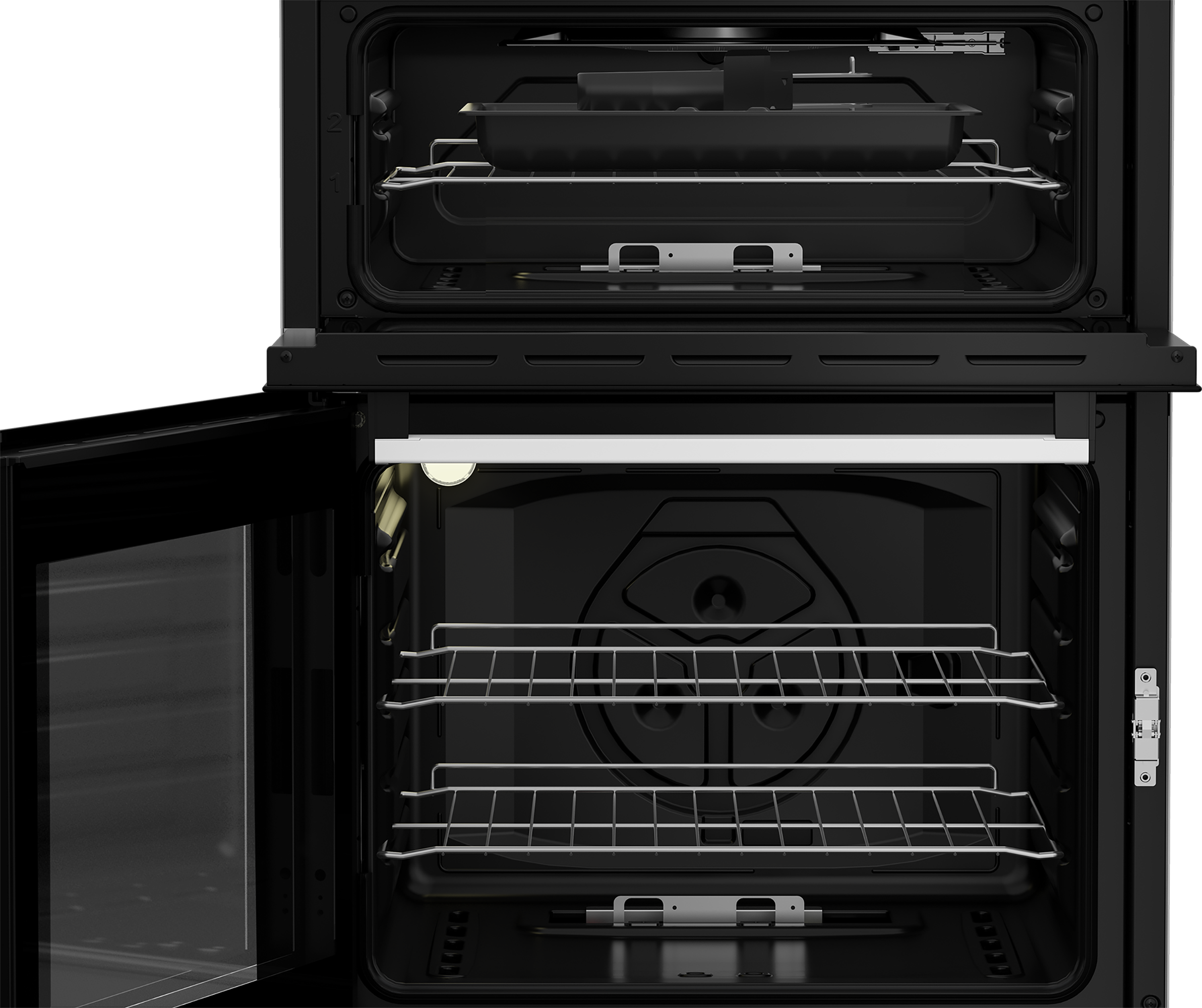 Beko EDG6231W 60cm Double Oven Gas Cooker with Gas Hob  thumbnail image