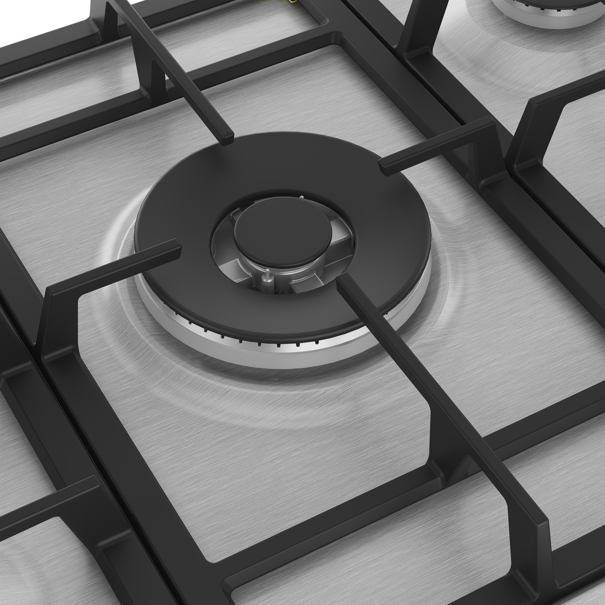 Beko HIAW75225SXE 75cm Gas Hob with Front Knob Controls - Stainless Steel thumbnail image