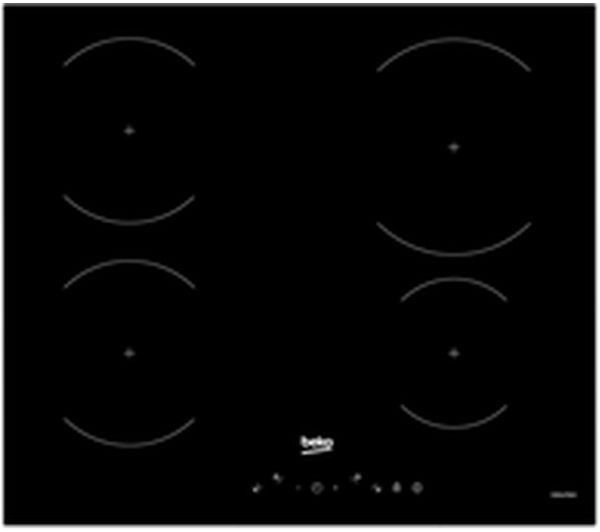Beko HIIP64430QT 60cm Induction Hob with Touch Controls - Black thumbnail image