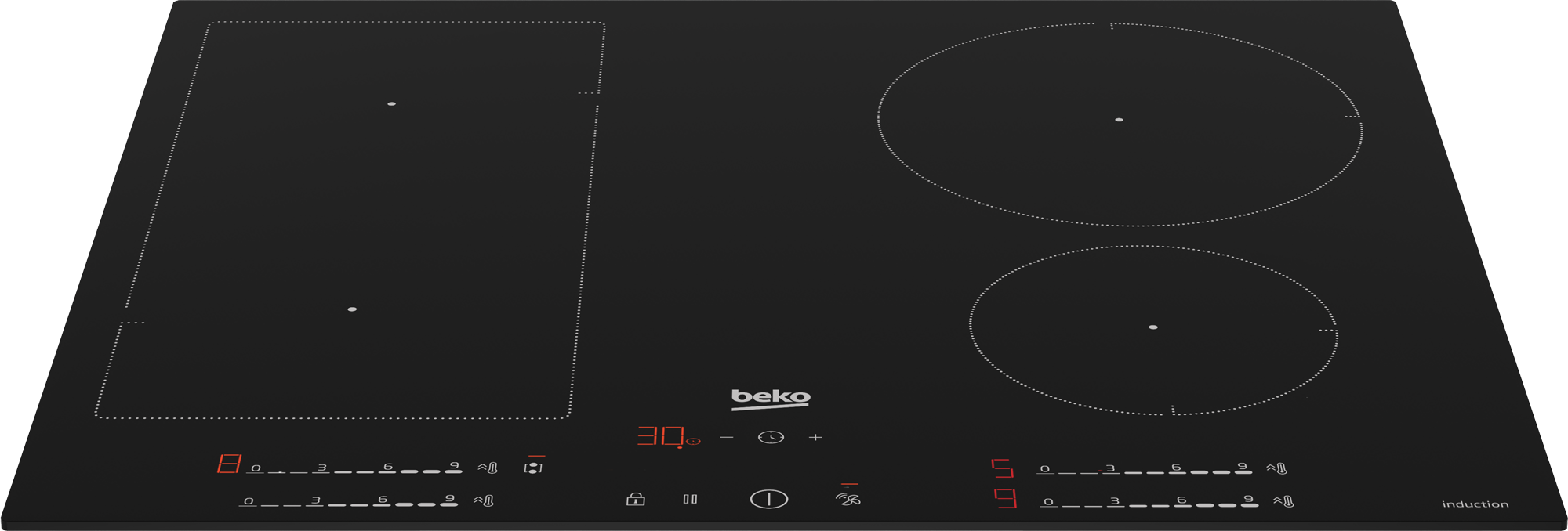 Beko HIIP64530UFT Induction Hob thumbnail image