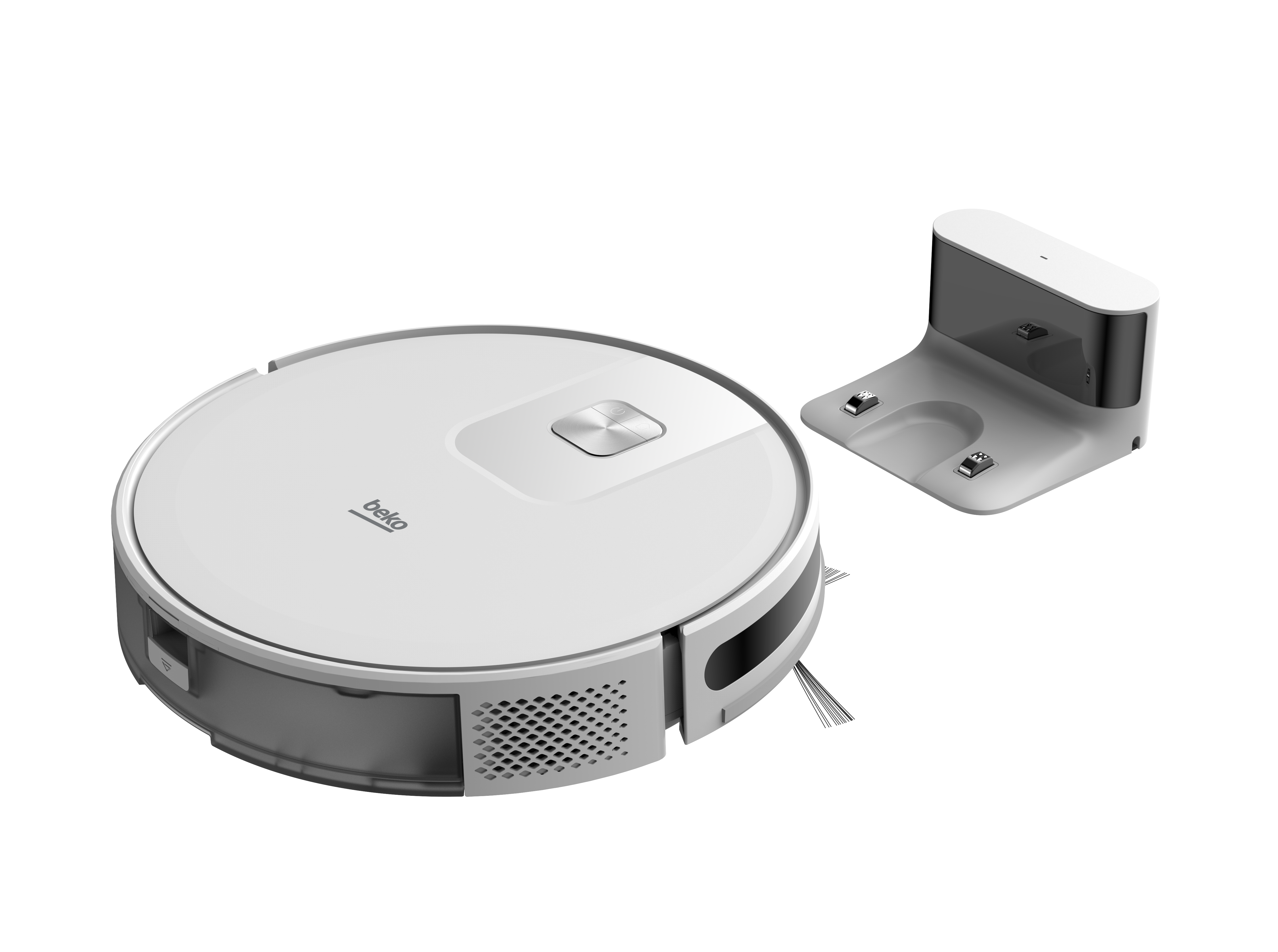 Beko VRR60314VW Robot Vacuum Cleaner - 150 Minutes Run Time - White thumbnail image