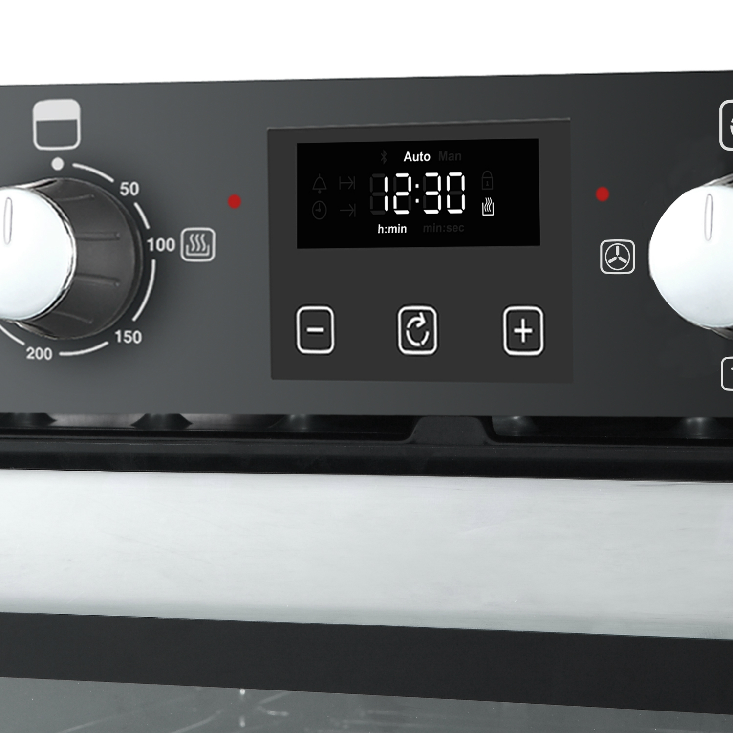 Belling BI902FPBLK 60cm Built In Electric Double Oven - Black thumbnail image