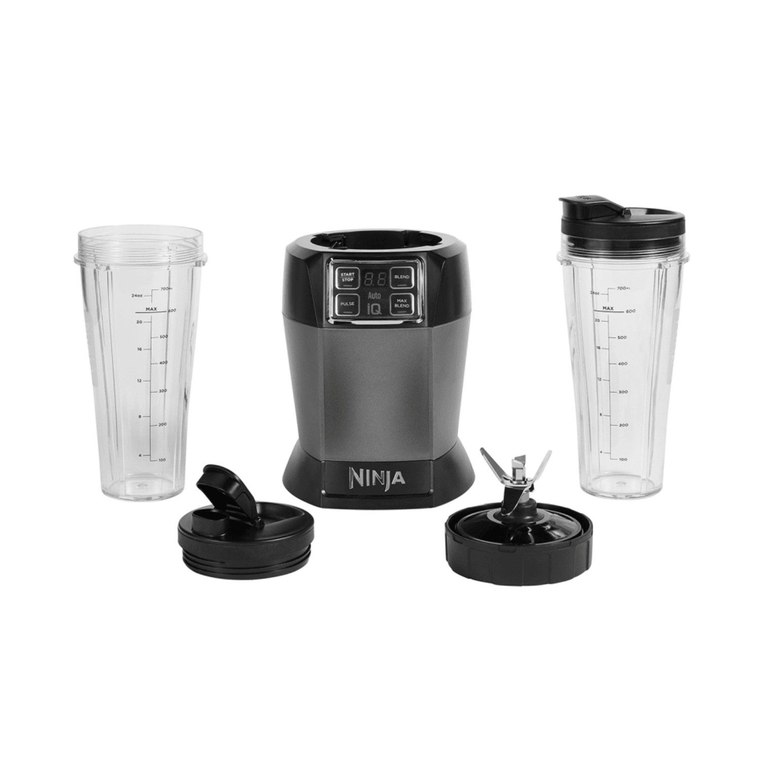 Ninja BN495UK Blender with Auto-iQ - Black/Silver thumbnail image