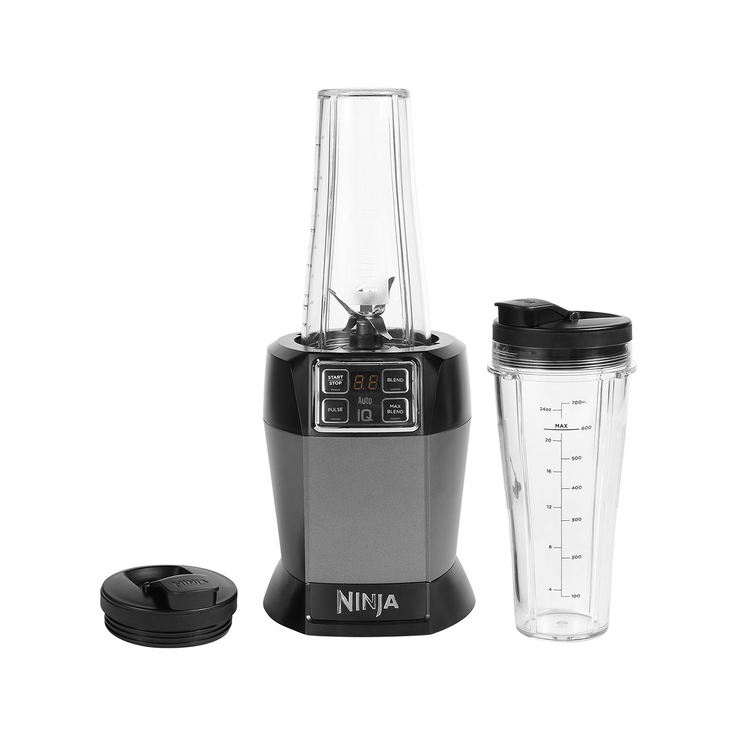 Ninja BN495UK Blender with Auto-iQ - Black/Silver thumbnail image