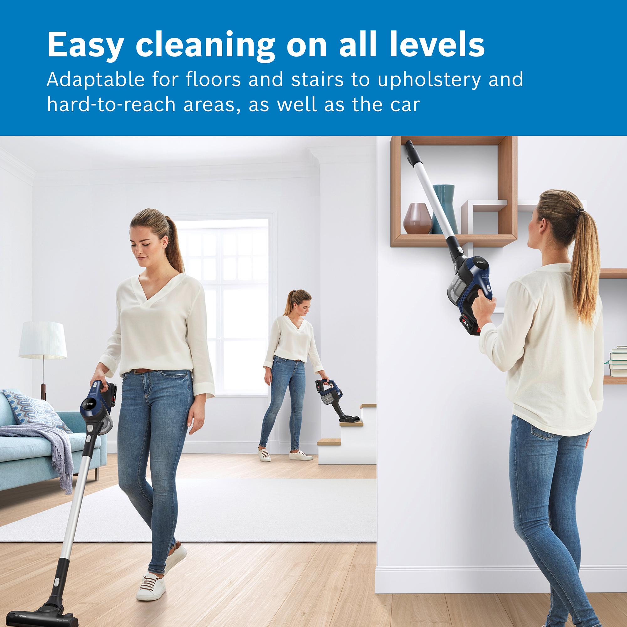 Bosch BBS611GB Cordless Vacuum Cleaner - 30 Minute Run Time - Black - PLUS Additional Battery thumbnail image