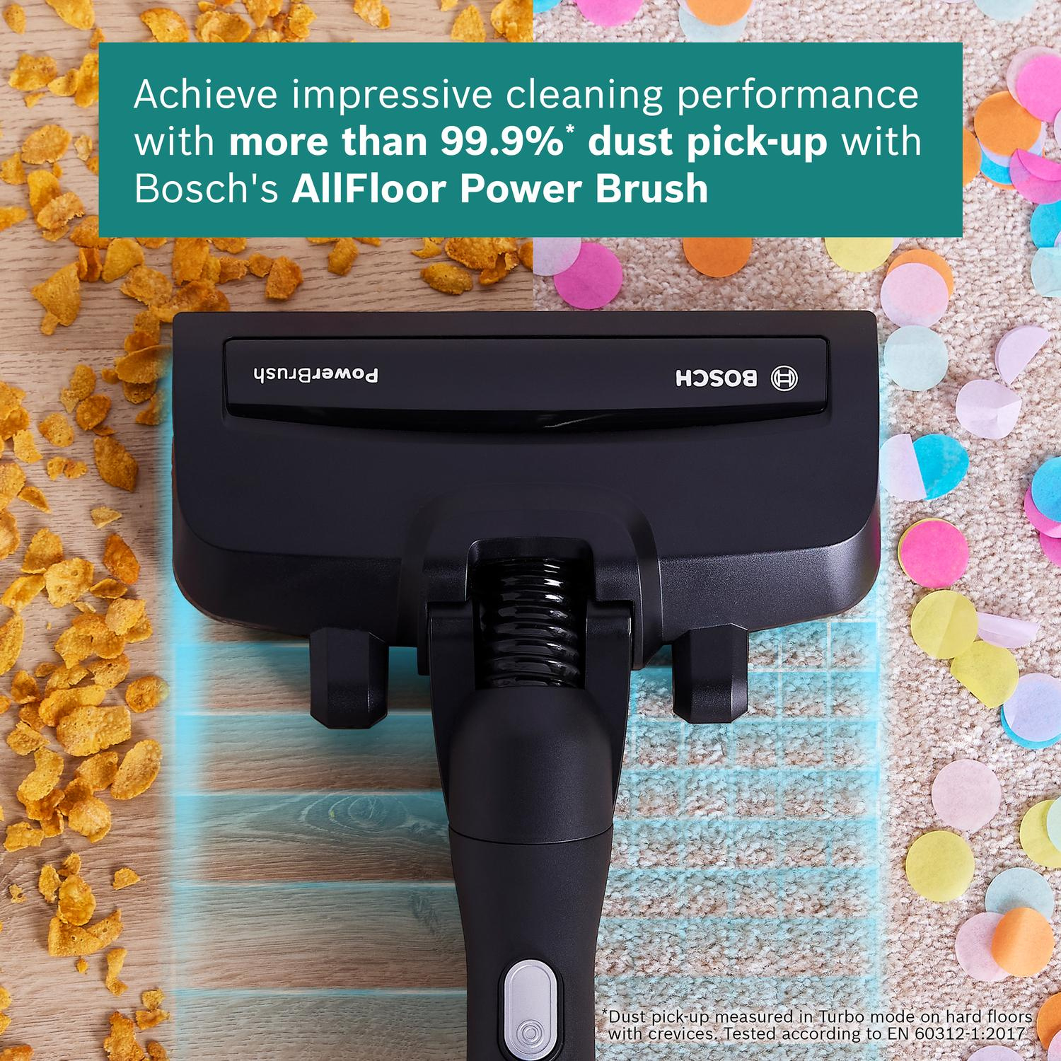 Bosch BCS612GB Unlimited Serie 6 ProHome Cordless Vacuum Cleaner - 30 Minute Run Time - White - PLUS Additional Battery thumbnail image