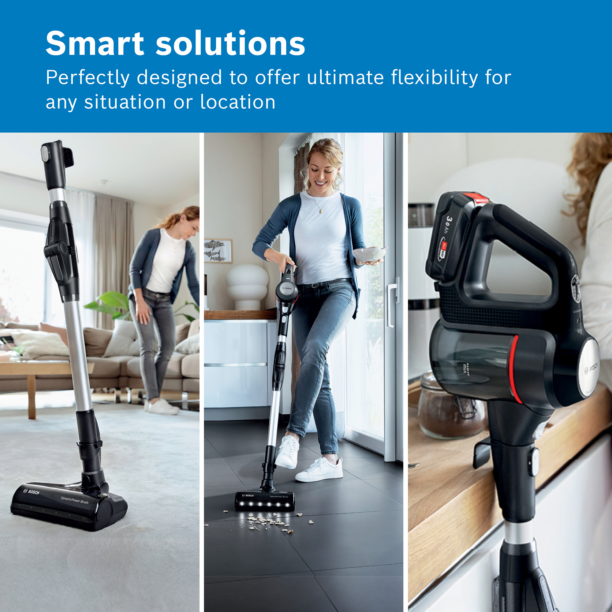 Bosch Unlimited 7 BCS711GBKIT Cordless Vacuum Cleaner - Dark Granite - PLUS Additional Battery thumbnail image