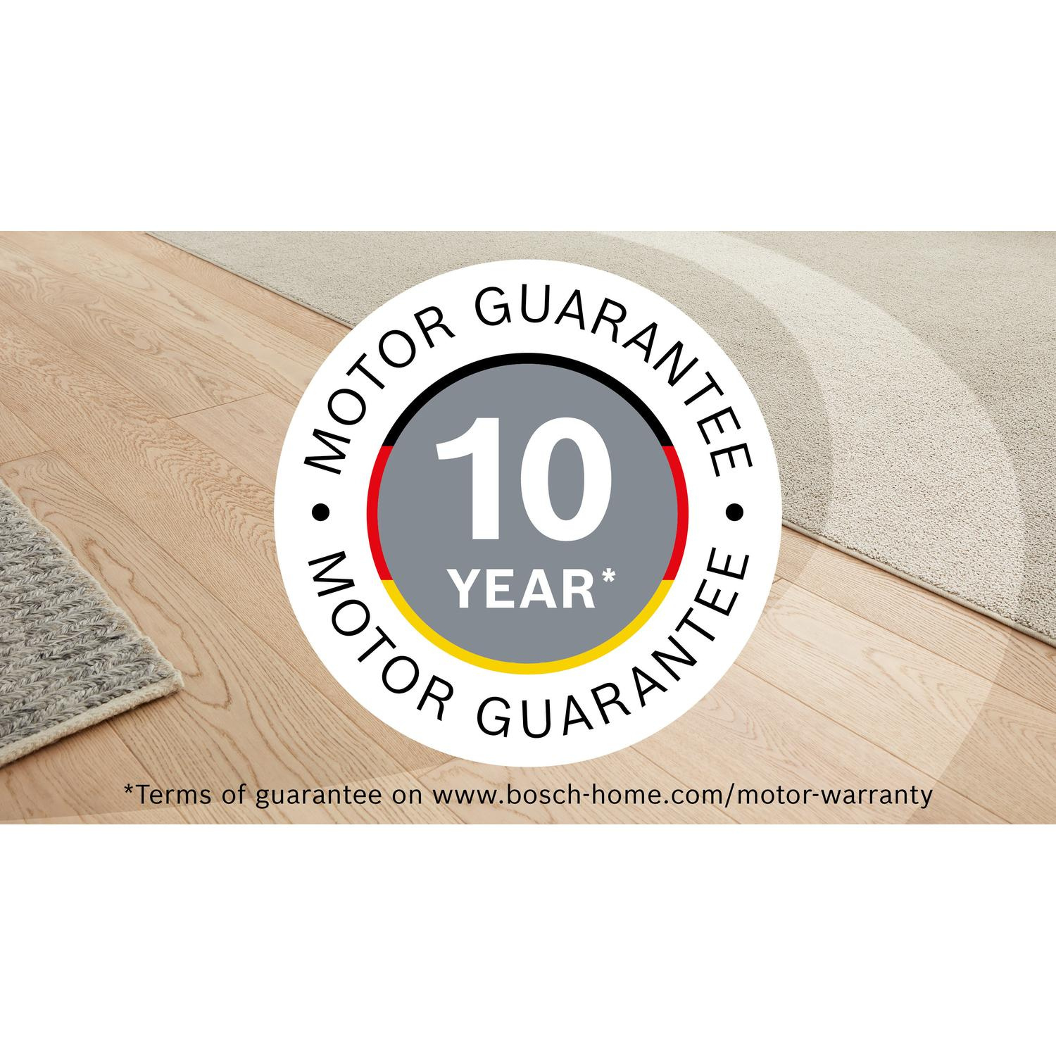 Bosch BGB41HYGGB ProHygienic Bagged Vacuum Cleaner - White thumbnail image