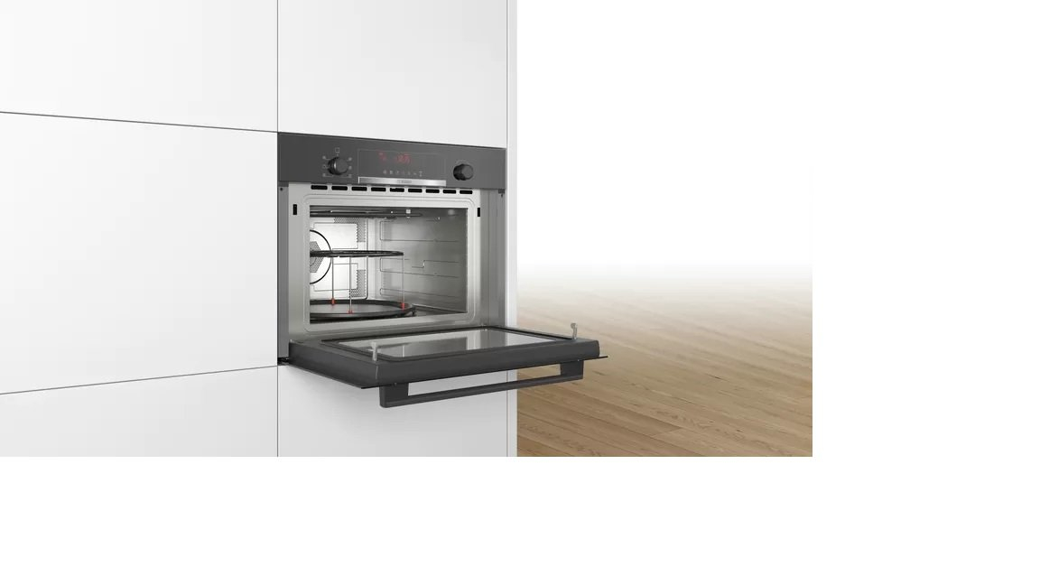 Bosch Serie 4 Built In Combination Microwave Black thumbnail image