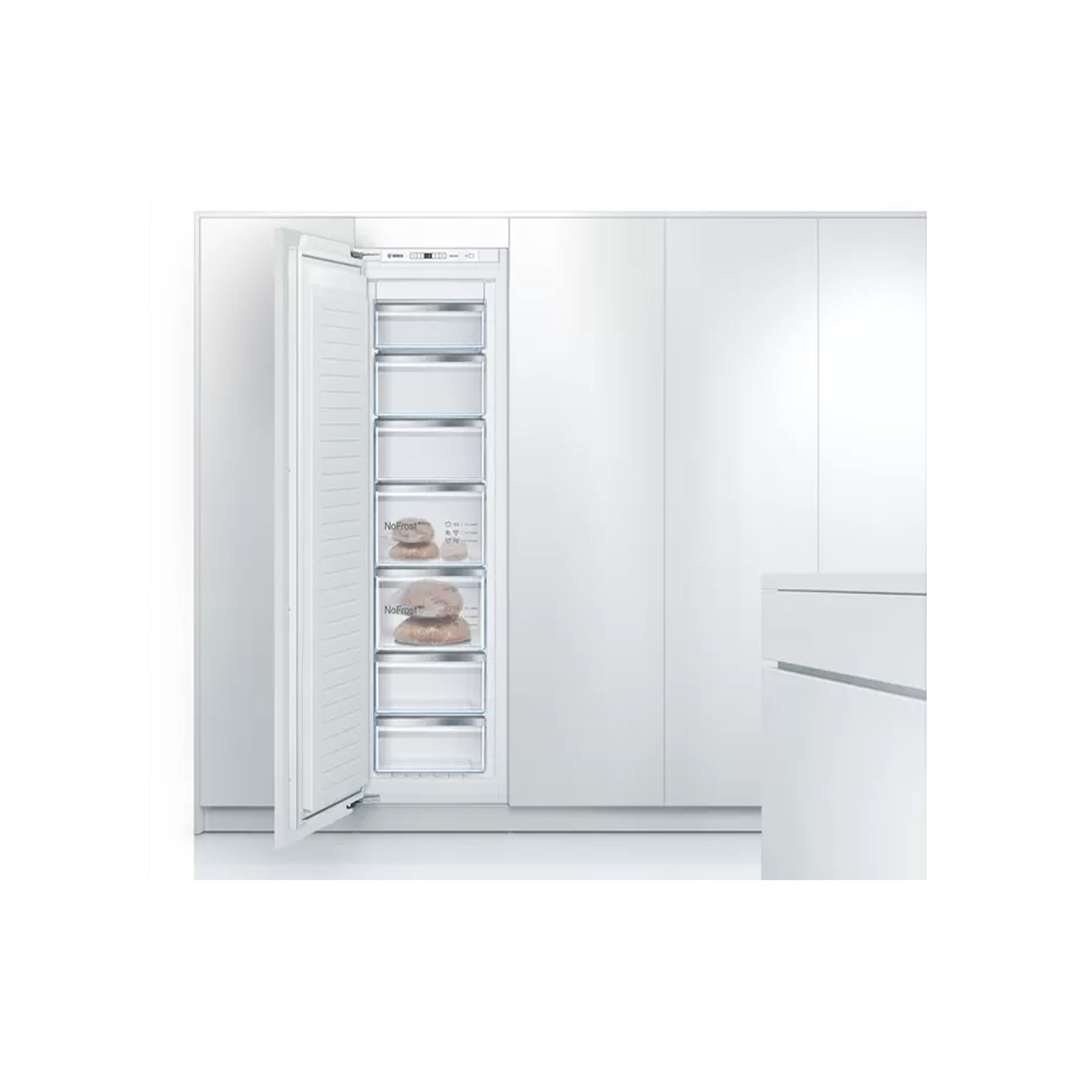 Bosch GIN81VEE0G Integrated Total No Frost Freezer thumbnail image