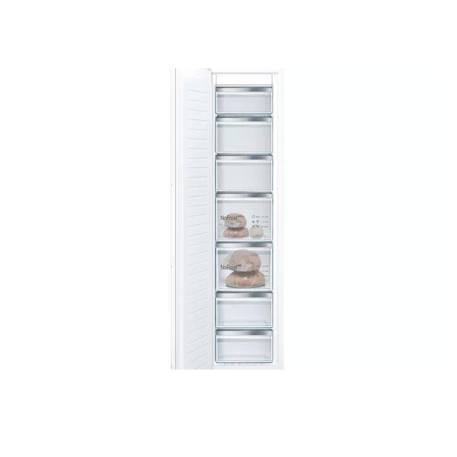Bosch GIN81VEE0G Integrated Total No Frost Freezer thumbnail image