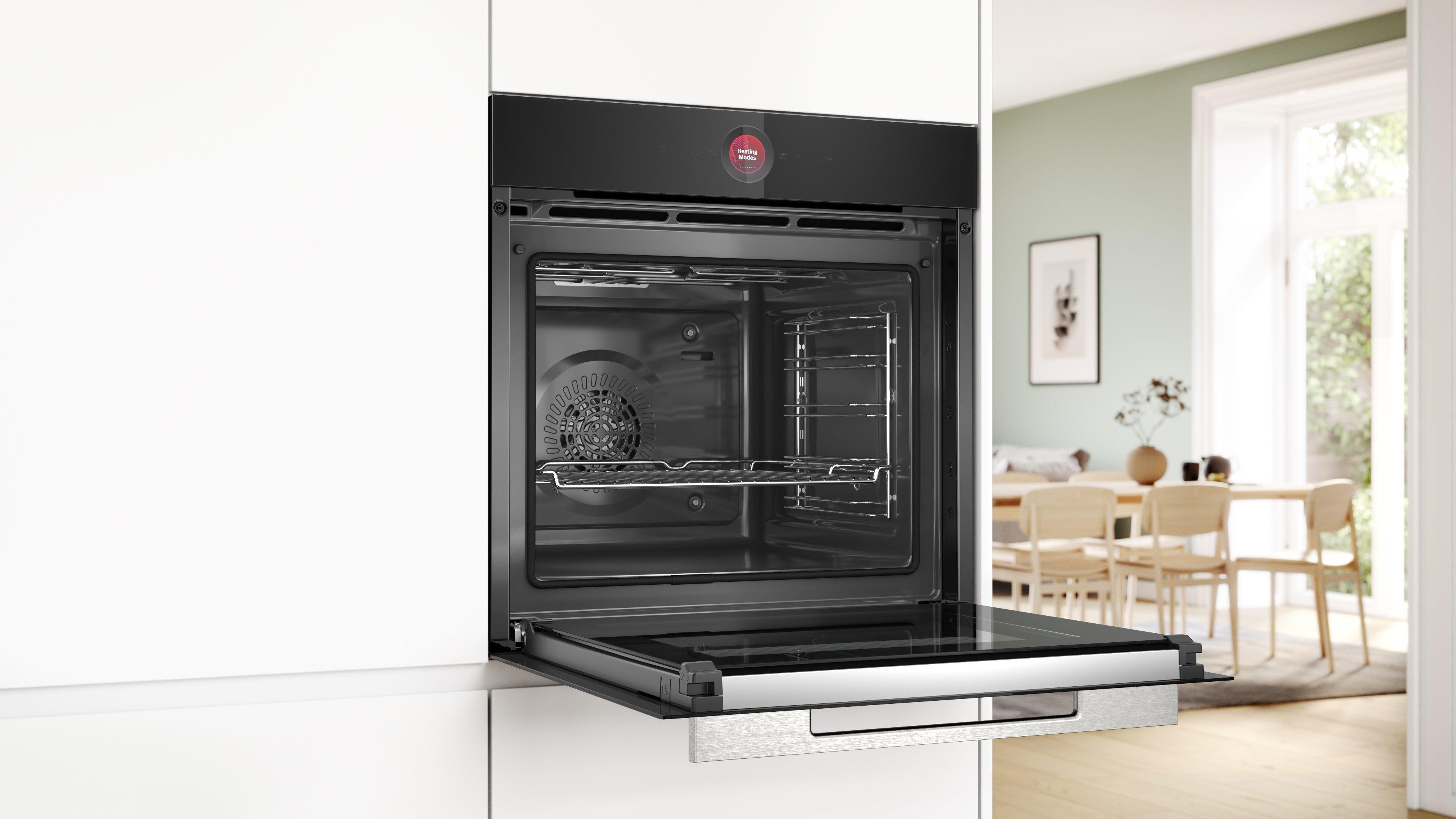 Bosch HBG7741B1B 59.4cm Built In Electric Single Oven - Black thumbnail image
