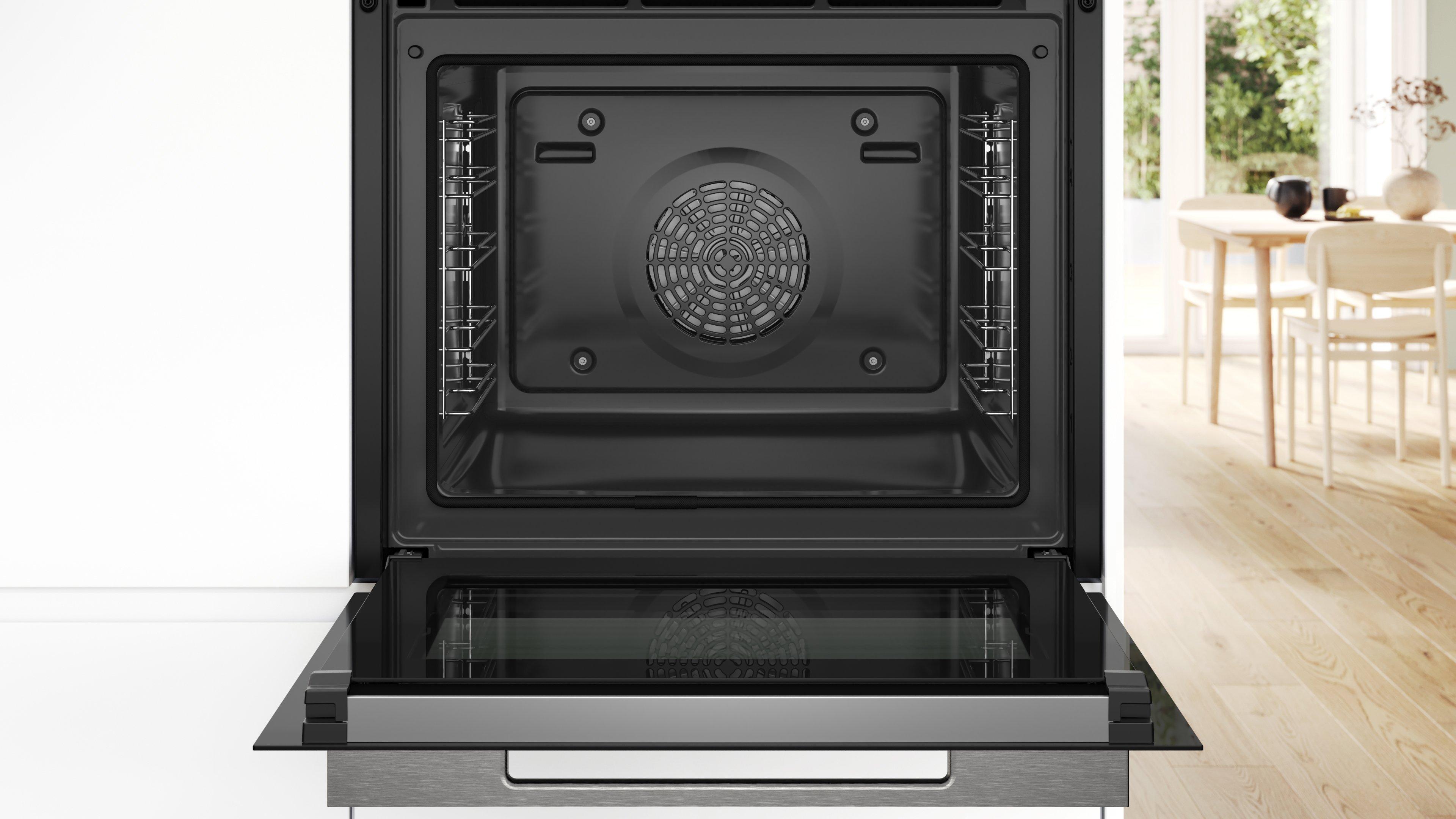 Bosch HBG7741B1B 59.4cm Built In Electric Single Oven - Black thumbnail image