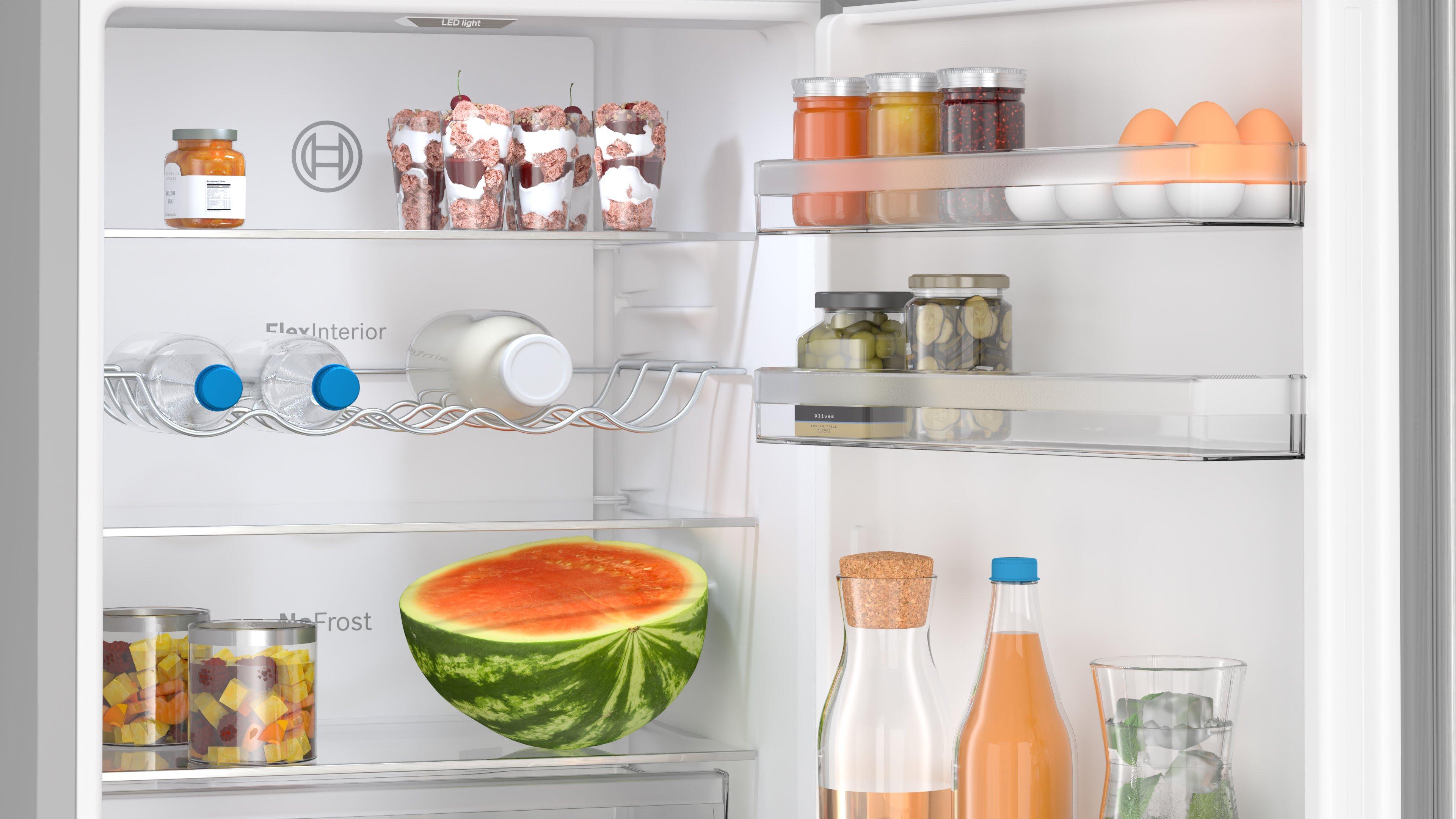 Bosch KGN362LDFG 60cm 70/30 Frost Free Fridge Freezer - Inox-look thumbnail image
