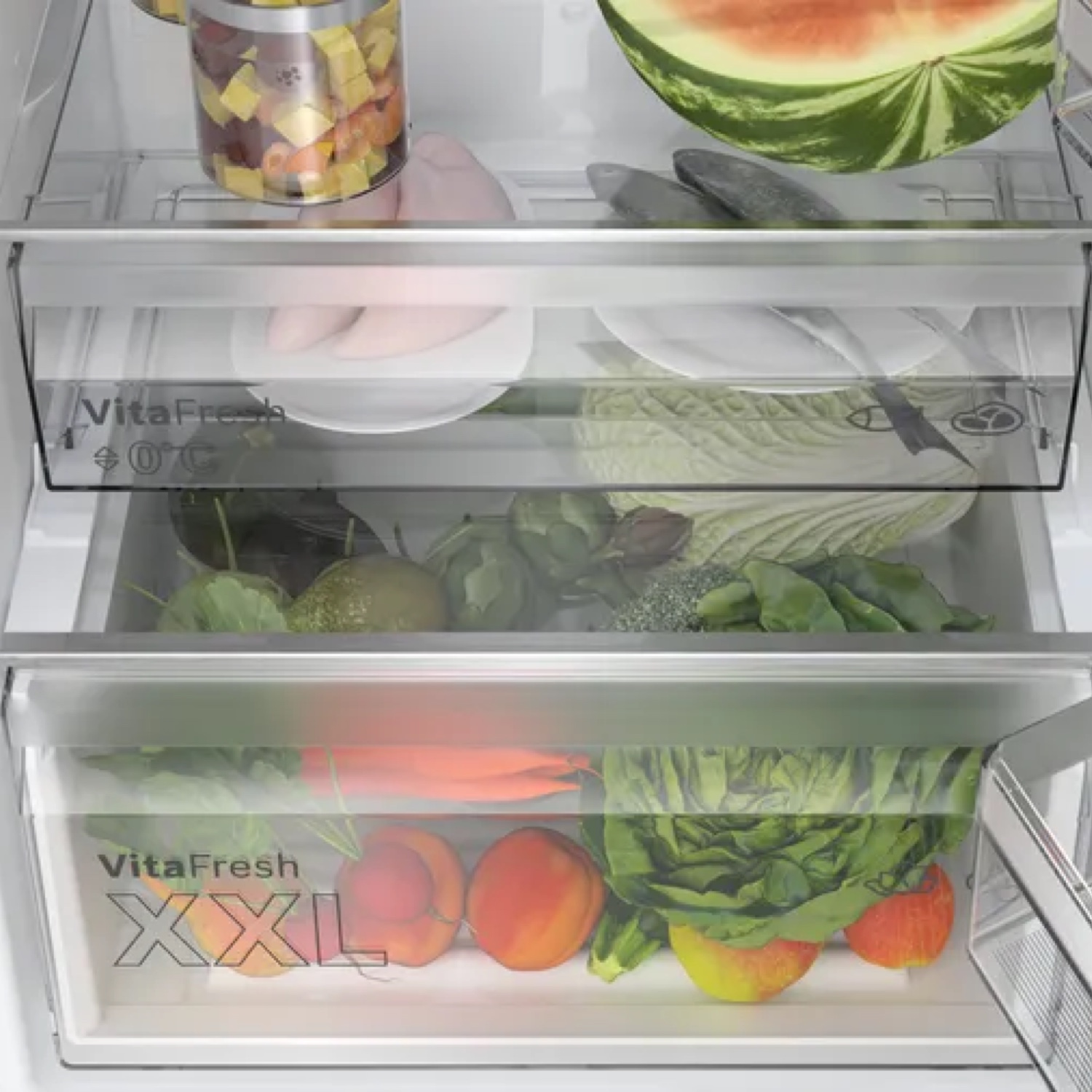 Bosch KGN392LAF 60cm 70/30 Frost Free Fridge Freezer - Stainless Steel thumbnail image