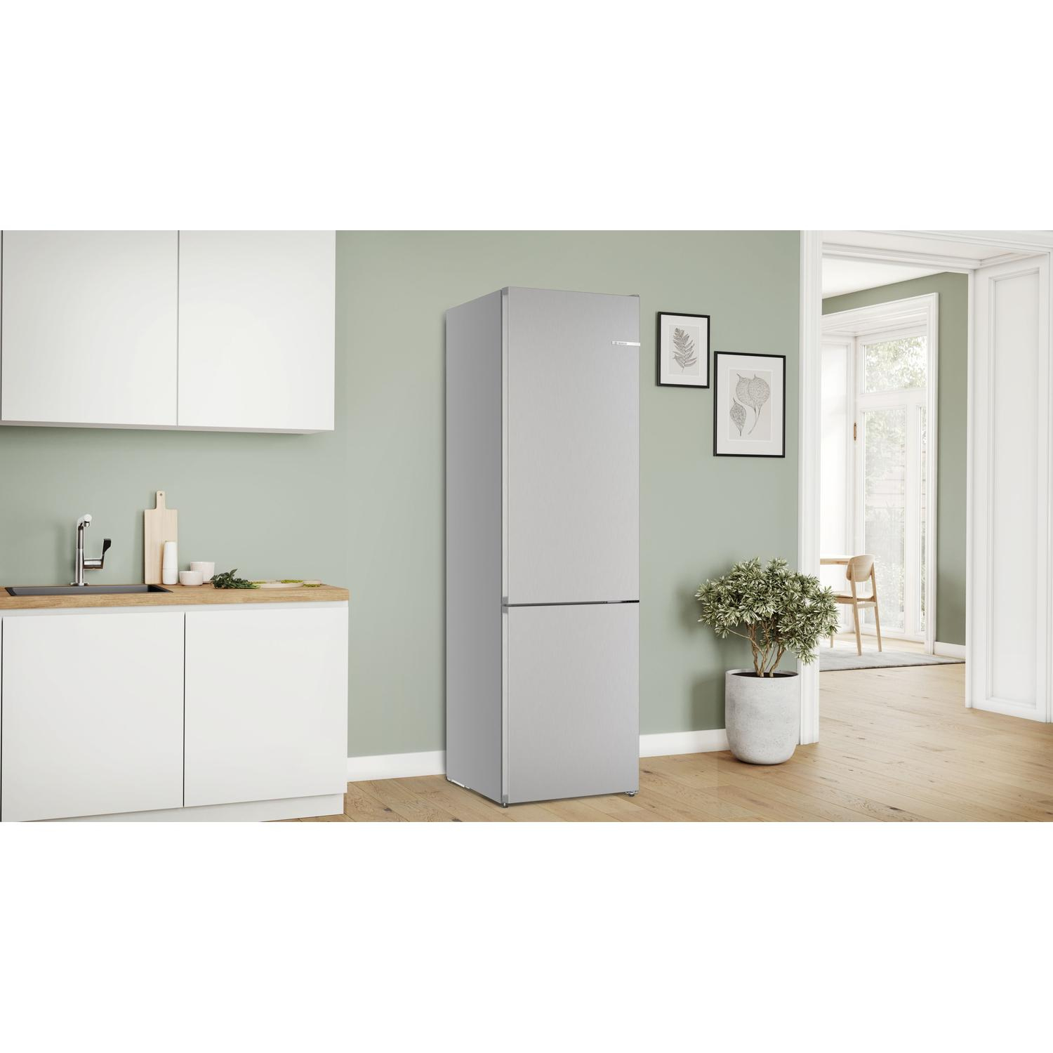 Bosch KGN392LAGG 60cm 60/40 Total No Frost Fridge Freezer - Silver thumbnail image