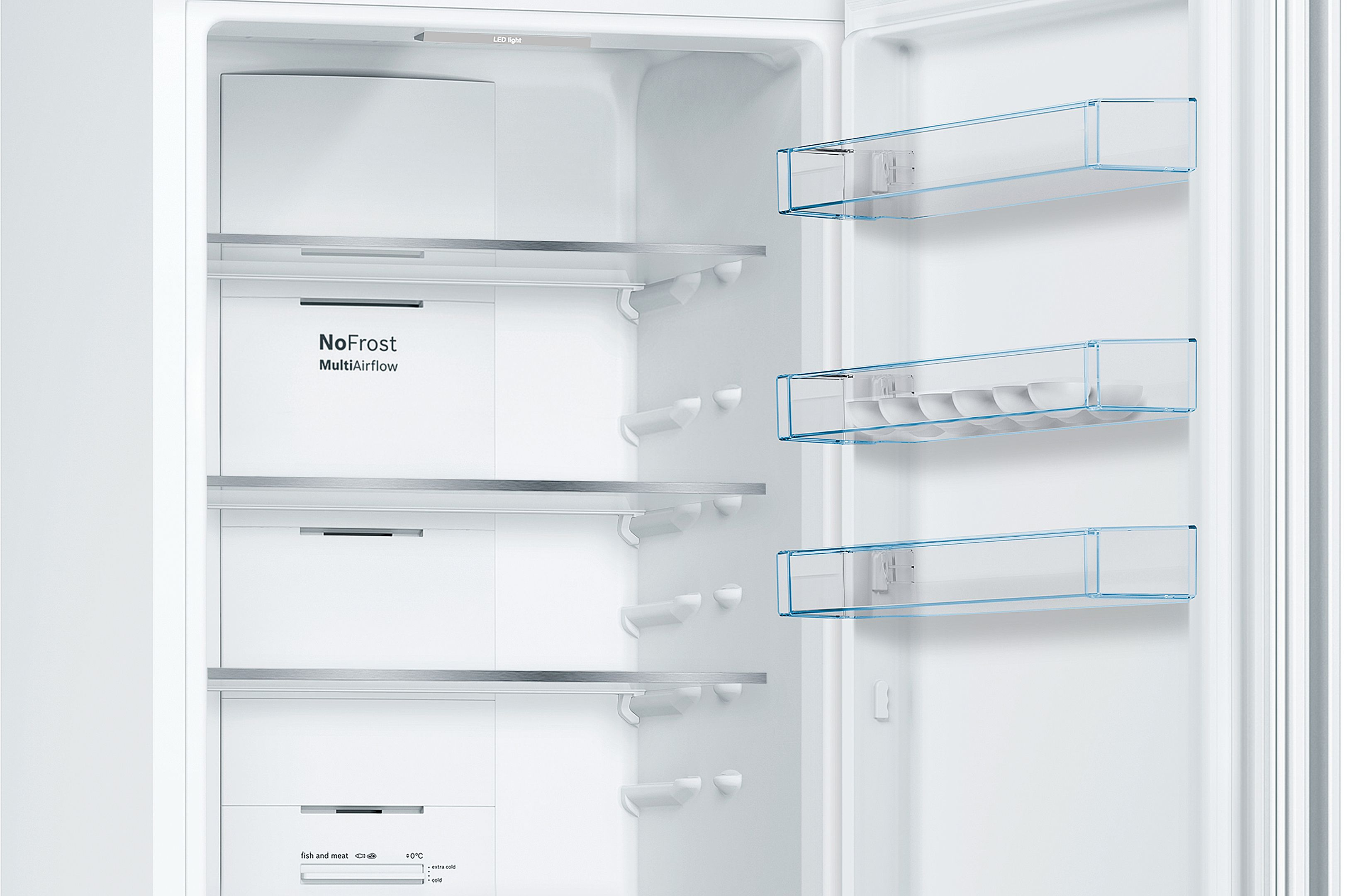 Bosch KGN392WEBG 60cm 70/30 Frost Free Fridge Freezer - White thumbnail image