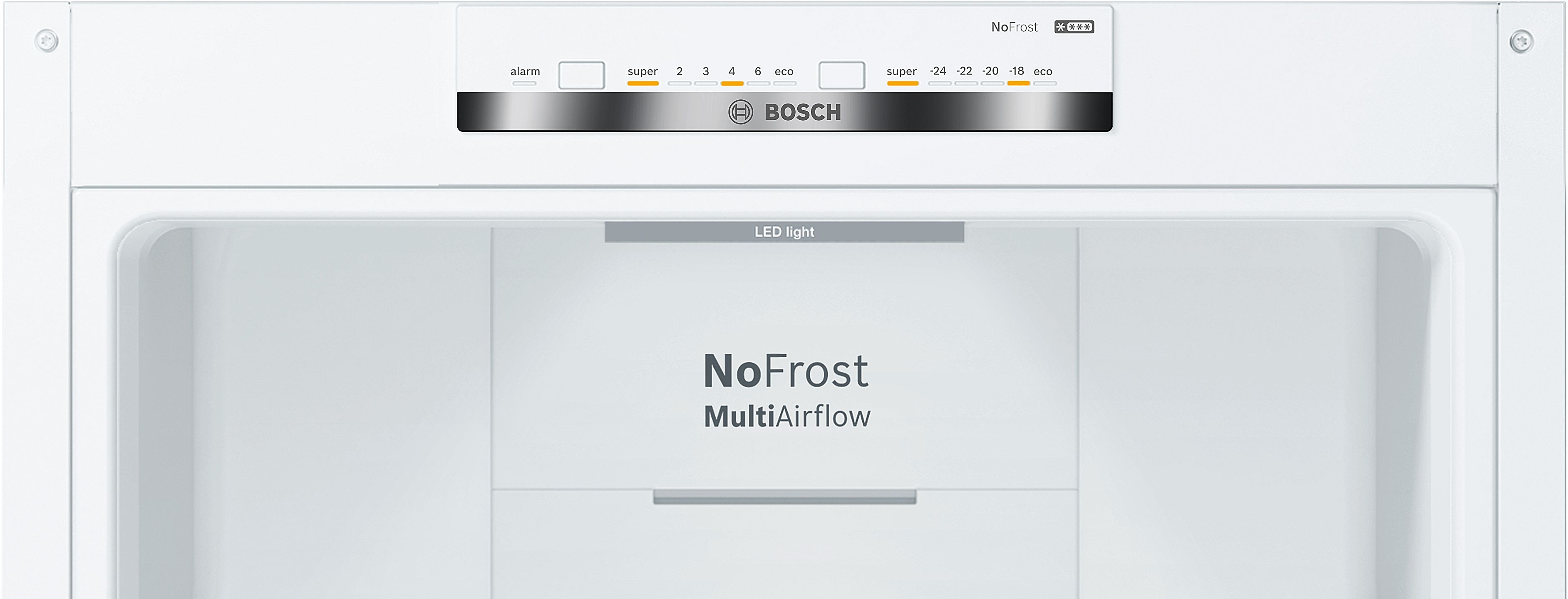 Bosch KGN392WEBG 60cm 70/30 Frost Free Fridge Freezer - White thumbnail image