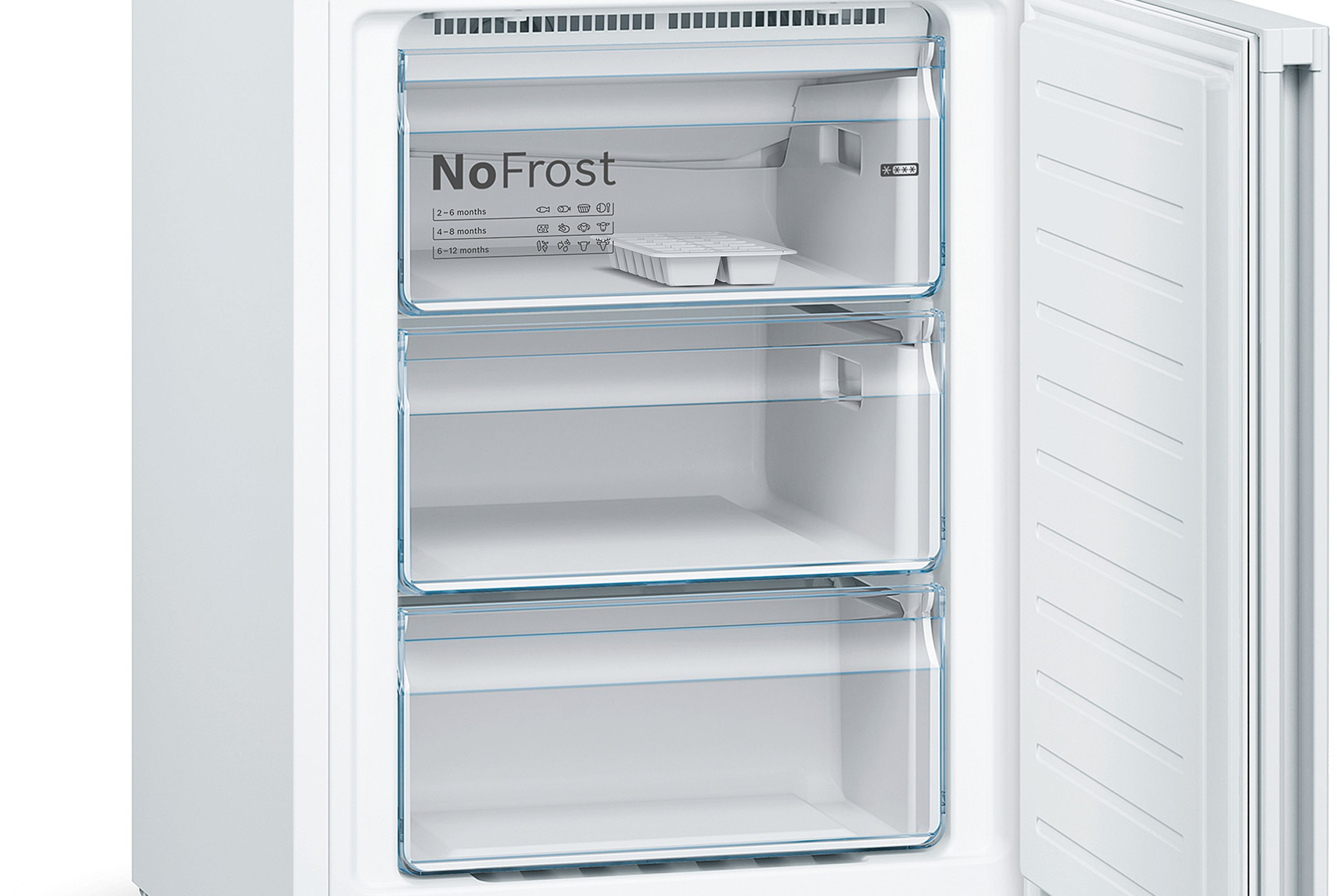 Bosch KGN392WEBG 60cm 70/30 Frost Free Fridge Freezer - White thumbnail image