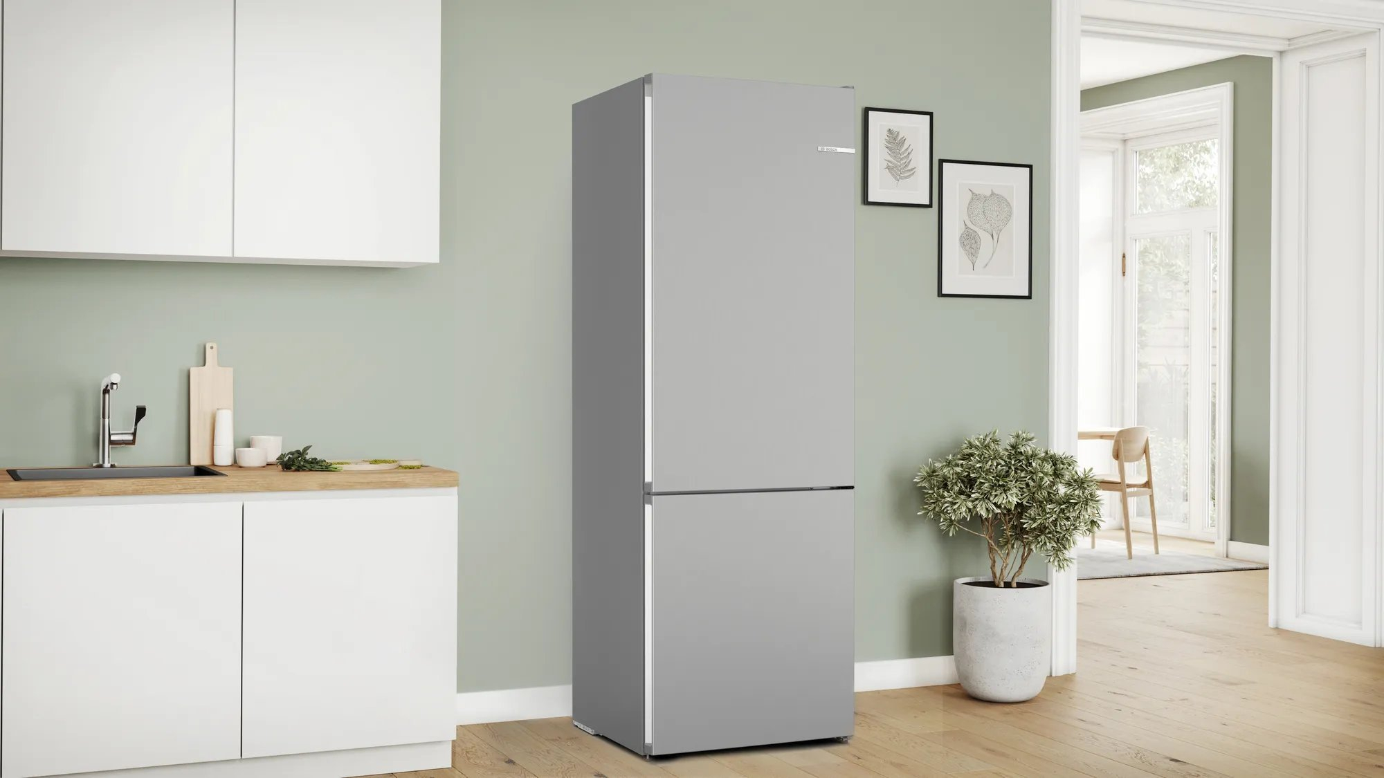 Bosch KGN492LDFG 70cm 70/30 Frost Free Fridge Freezer - Stainless Steel thumbnail image