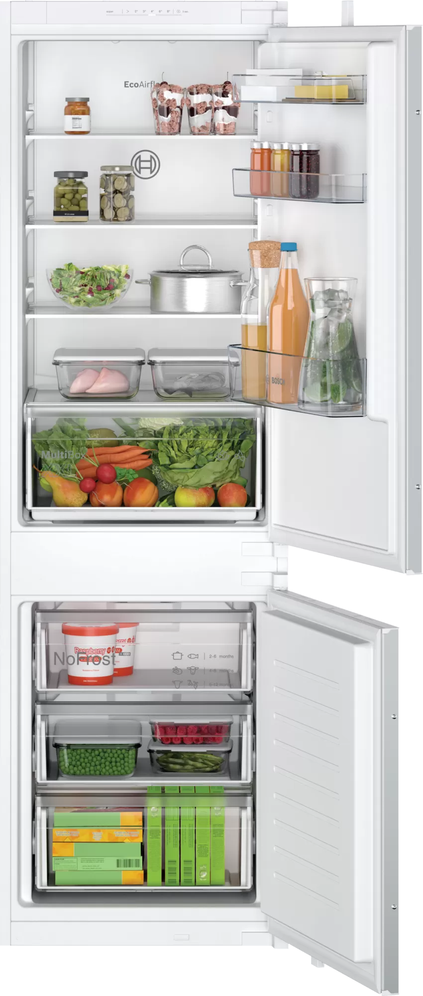 Bosch KIN86NSE0G 60/40 Spllt Built-In Frost Free Fridge Freezer thumbnail image