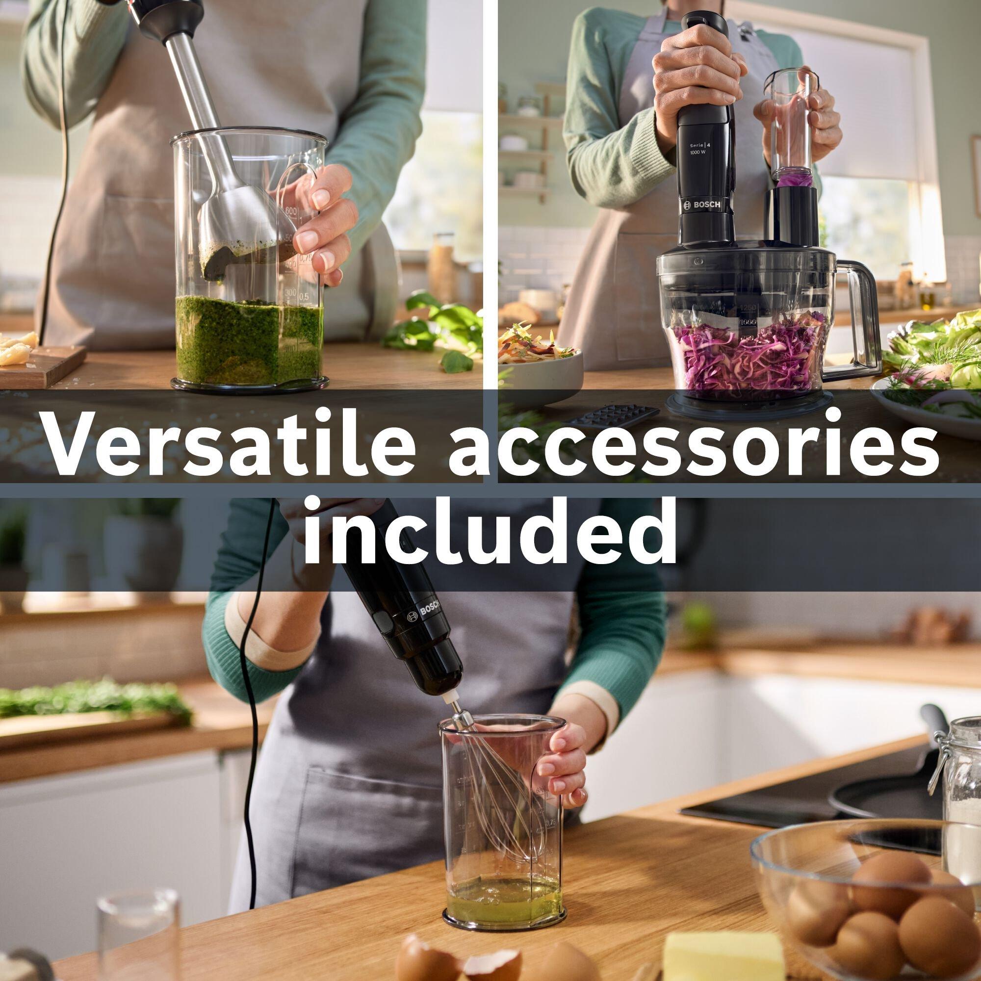 Bosch MSM4B670GB ErgoMaster Series 4 Hand Blender - Black thumbnail image
