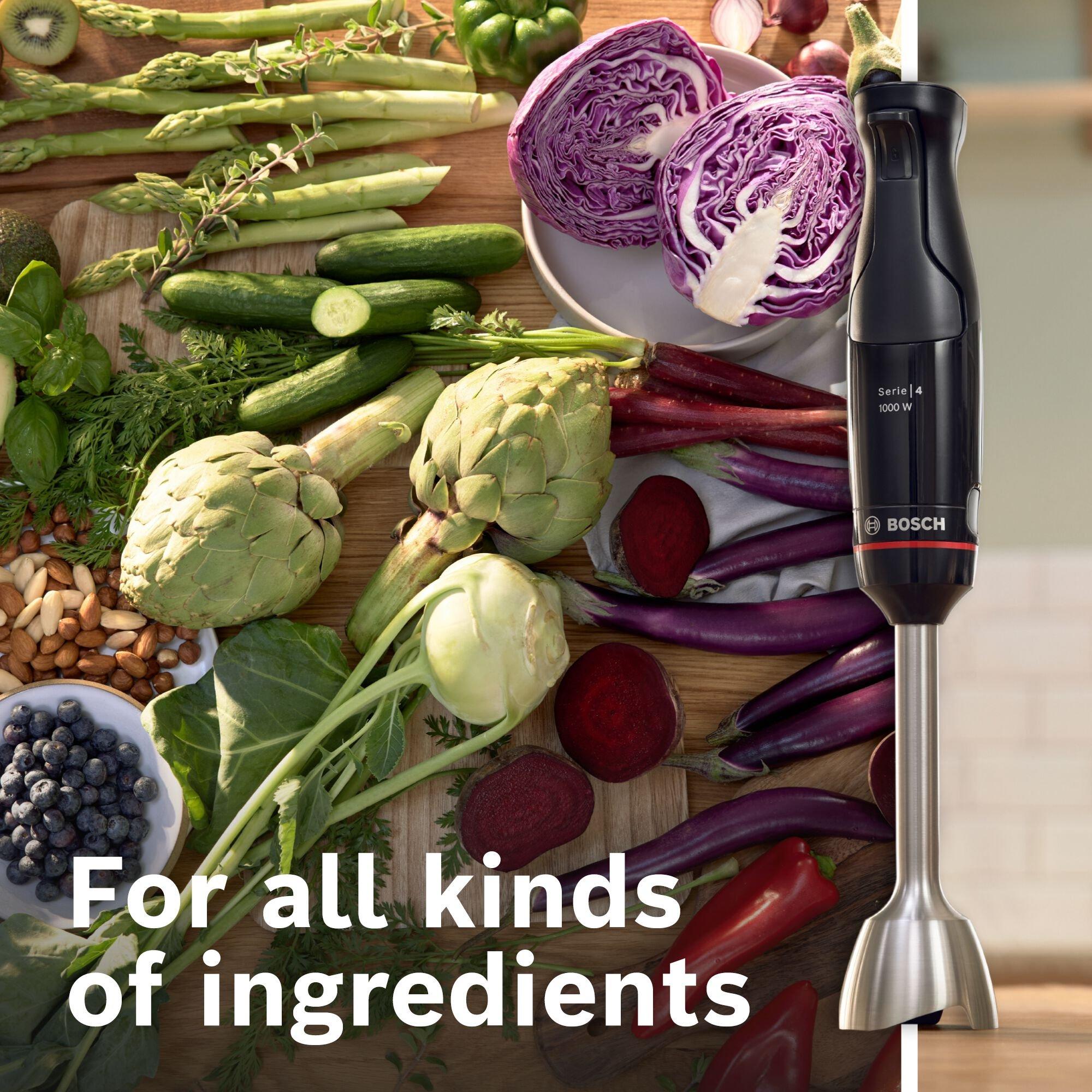 Bosch MSM4B670GB ErgoMaster Series 4 Hand Blender - Black thumbnail image