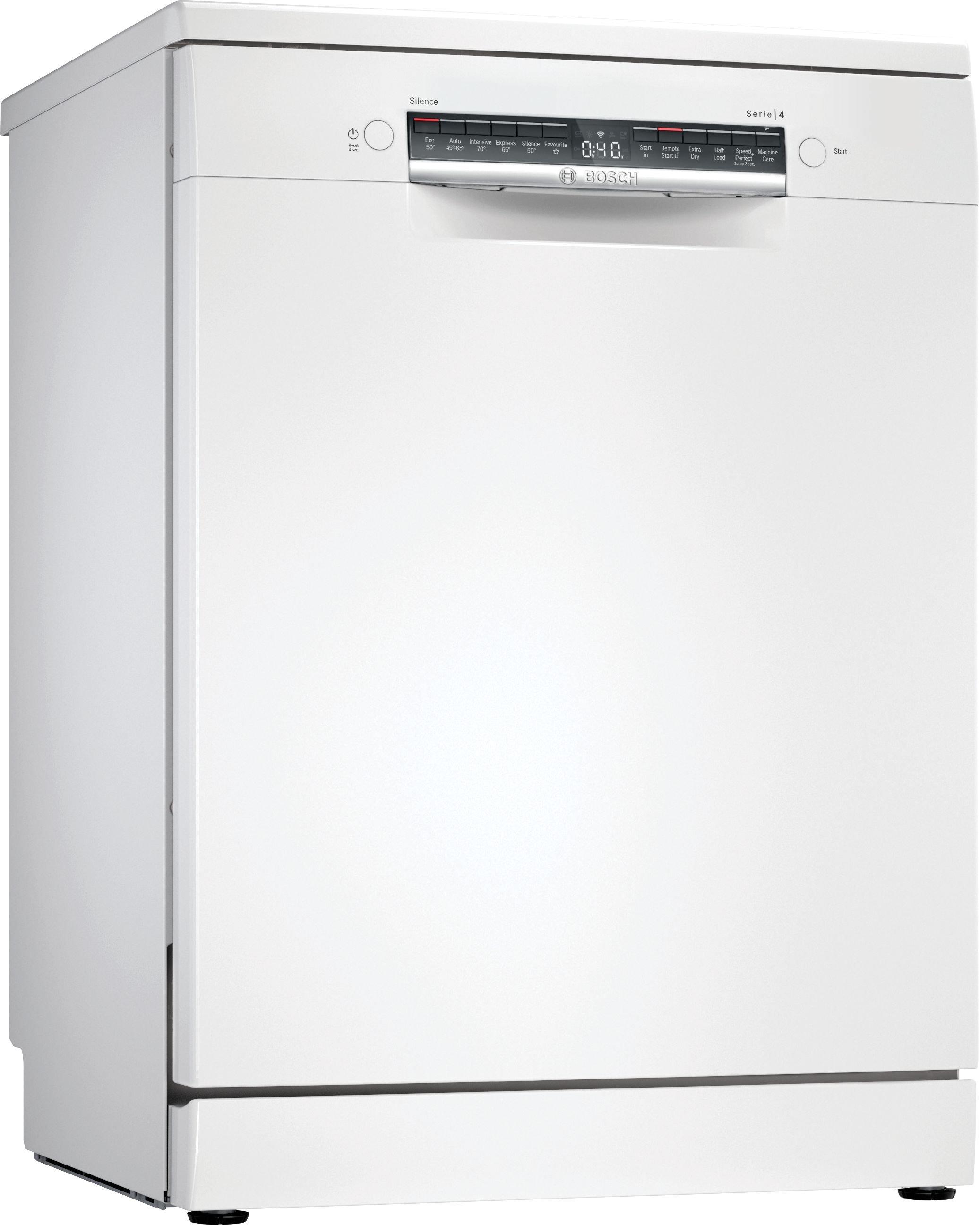 Bosch SMS4EKW06G Dishwasher - White - 13 Place Settings thumbnail image