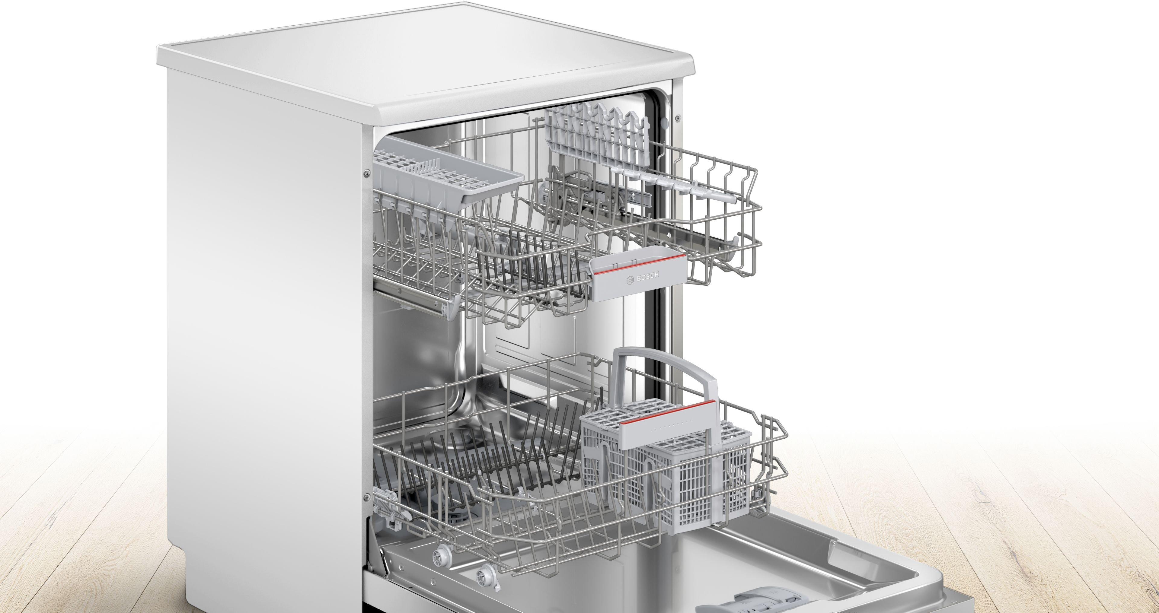 Bosch SMS4EKW06G Dishwasher - White - 13 Place Settings thumbnail image