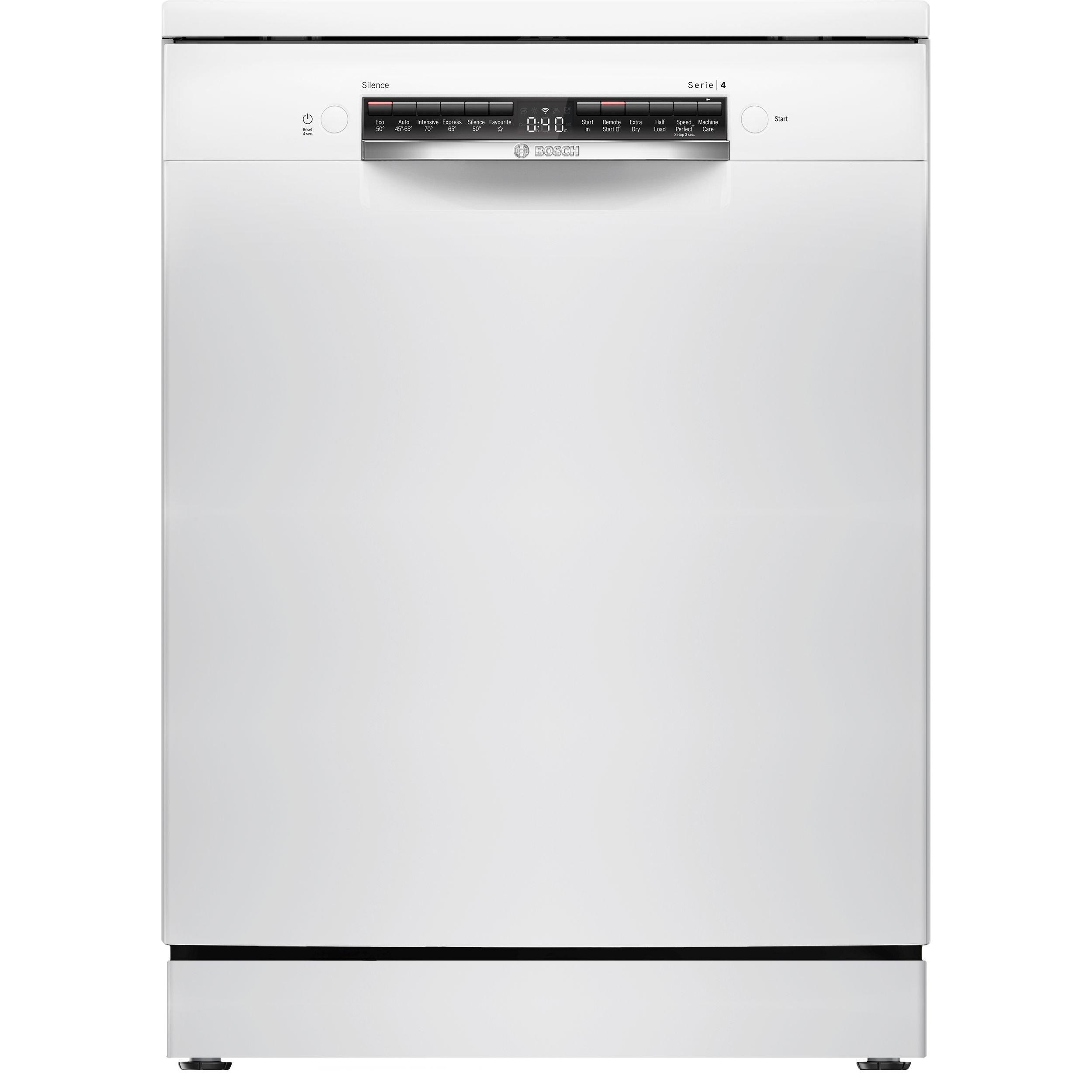 Bosch SMS4EKW06G Dishwasher - White - 13 Place Settings thumbnail image