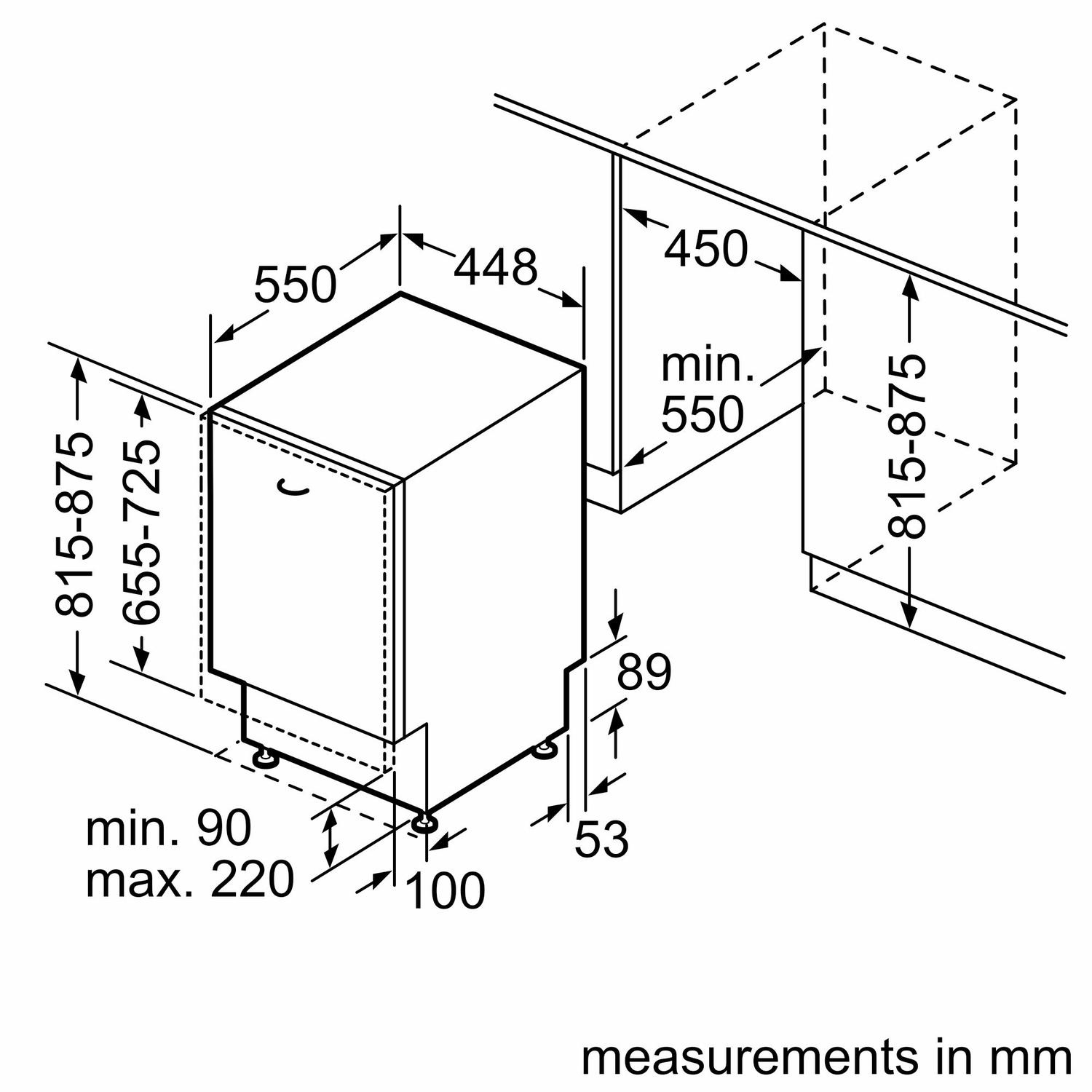 Bosch SPV2HKX42G Integrated Dishwasher thumbnail image