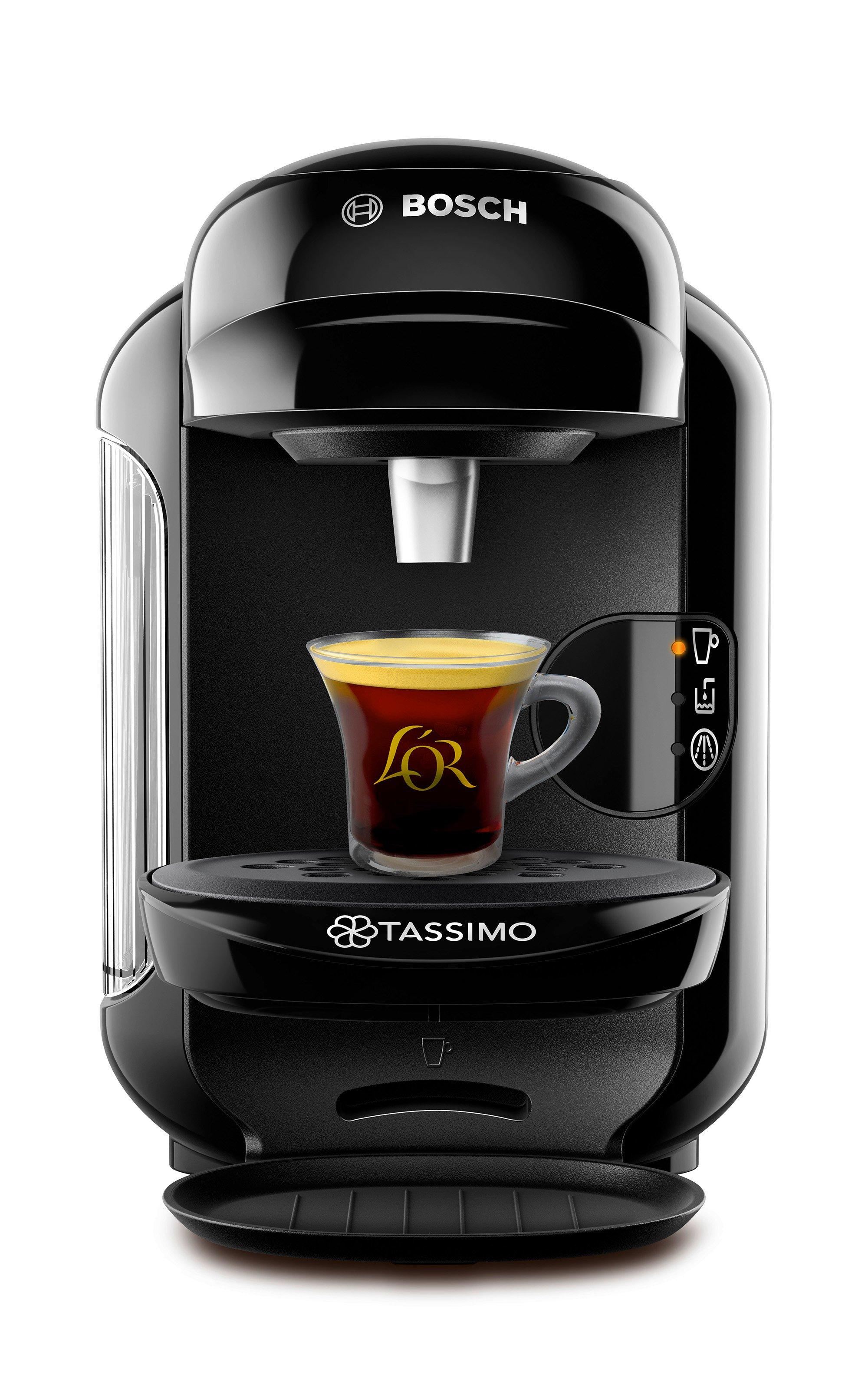 Bosch TAS1402GB Tassimo Vivy 2 Pod Coffee Machine - Black thumbnail image