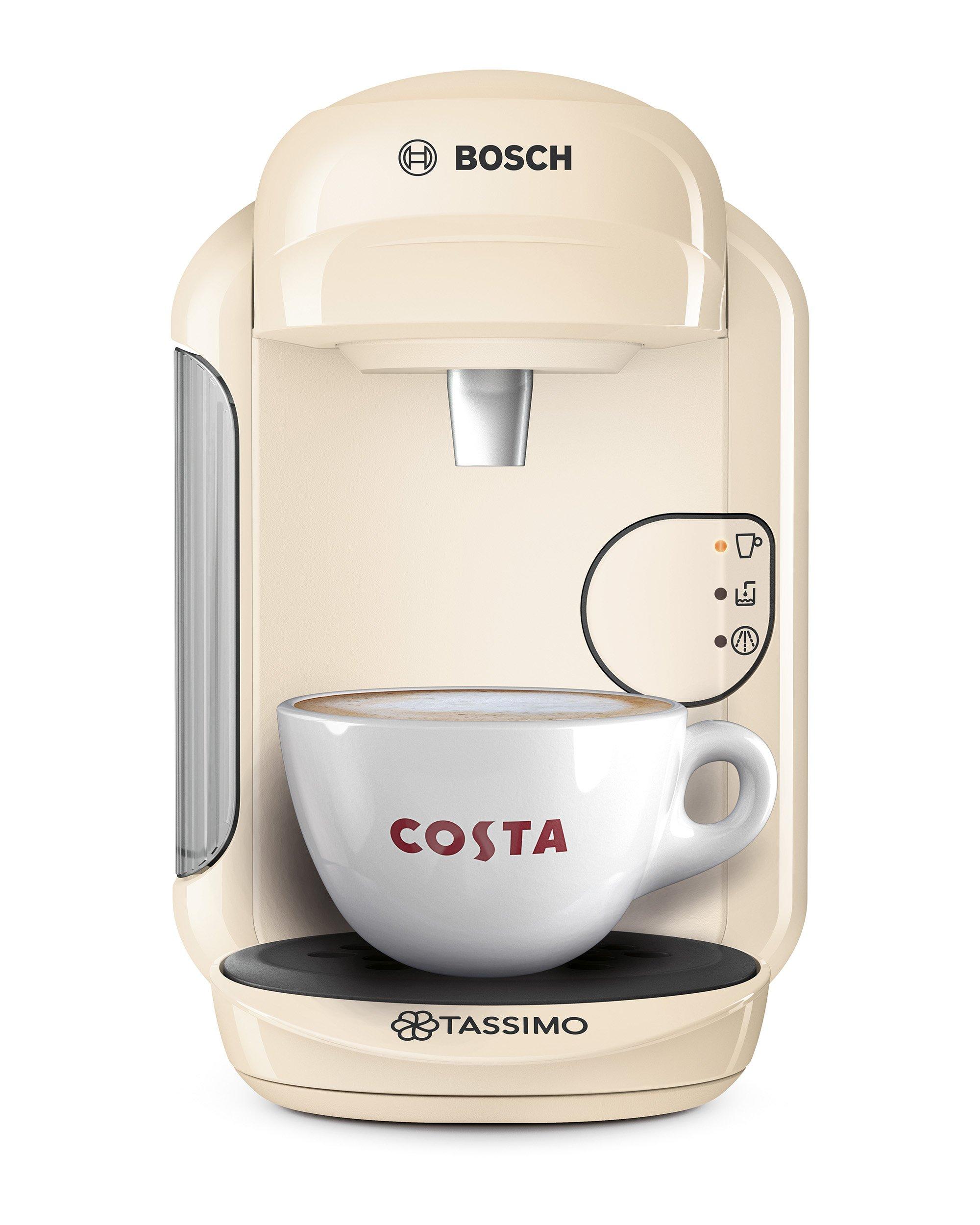 Bosch TAS1407GB Tassimo Vivy 2 Pod Coffee Machine - Cream thumbnail image
