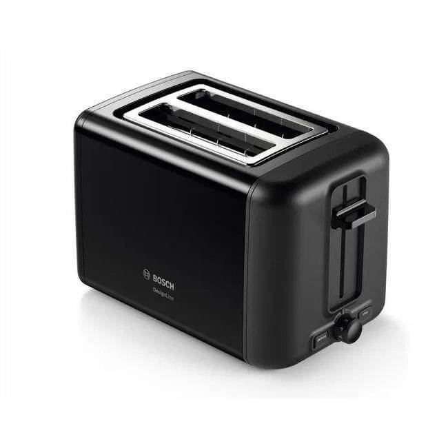 Bosch TAT3P423GB 2 Slice Toaster - Black thumbnail image