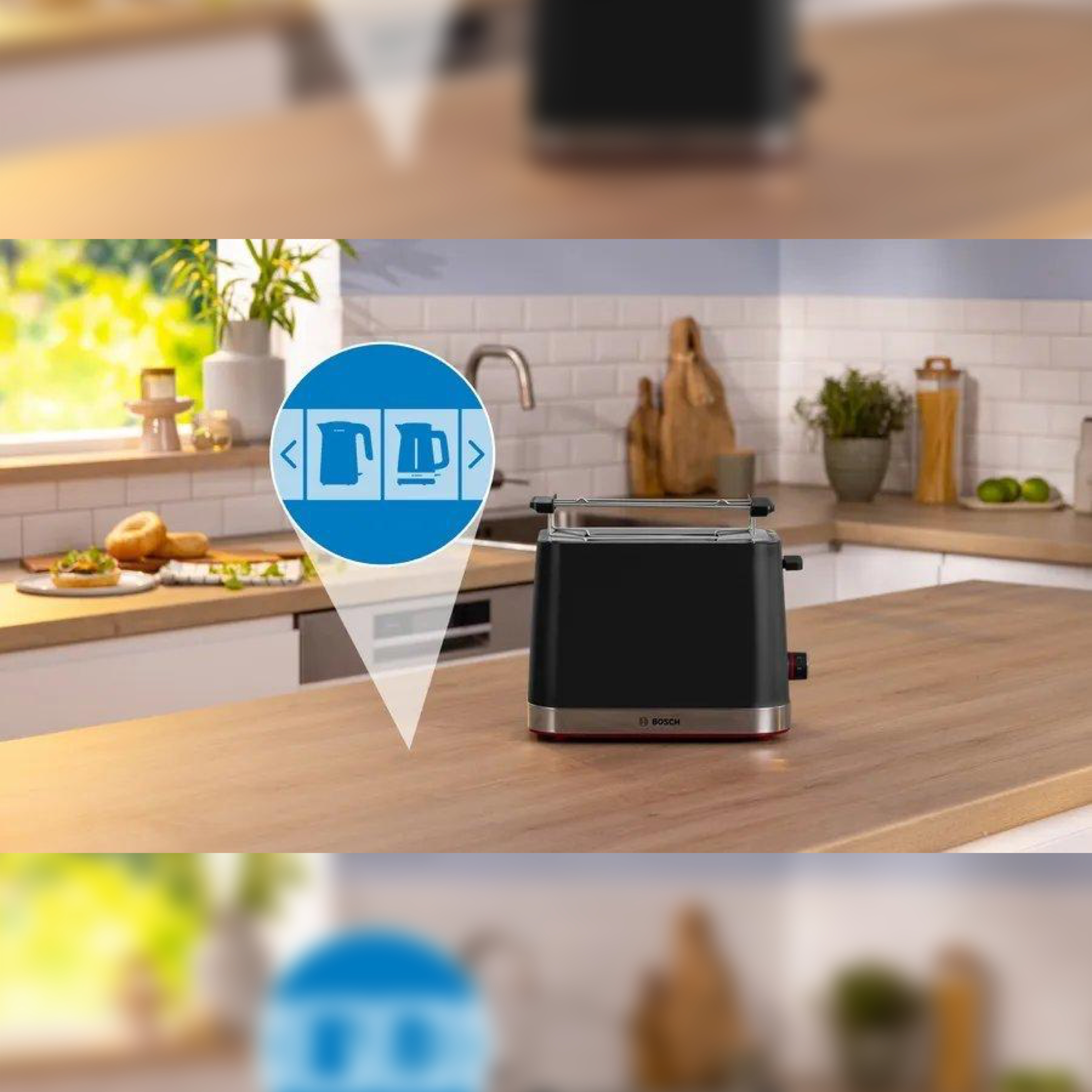 Bosch TAT4M223GB 2 Slice Toaster  thumbnail image