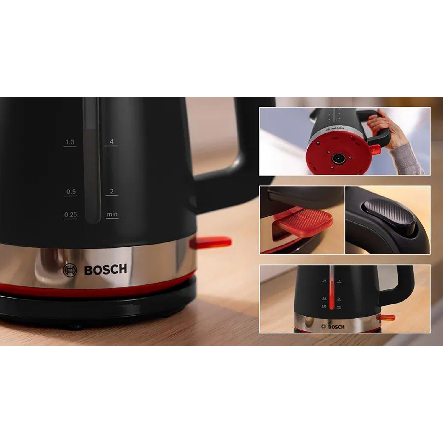 Bosch TWK4M223GB 1.7 Litres Jug Kettle thumbnail image