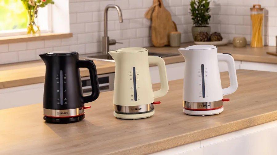 Bosch TWK4M227GB 1.7 Litres Kettle - Cream thumbnail image