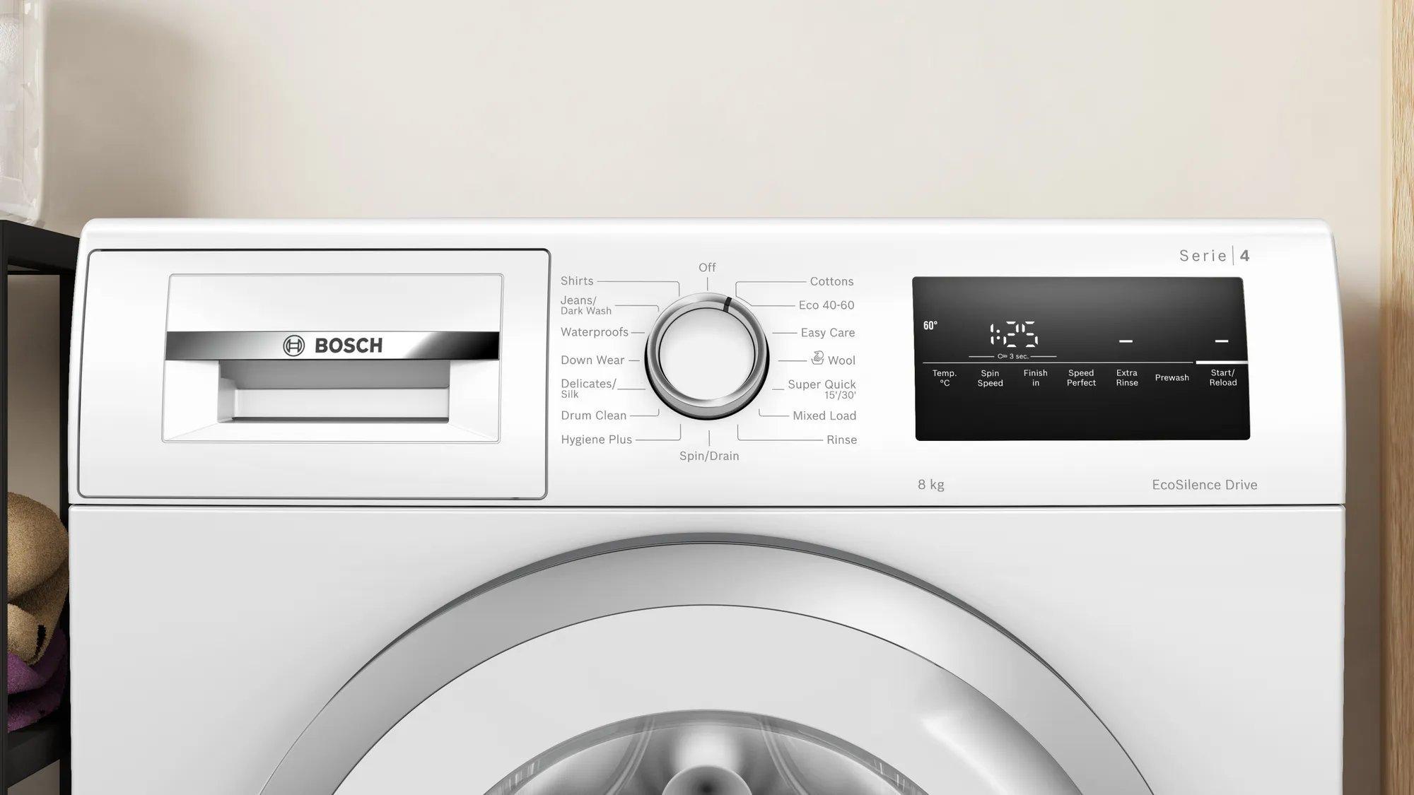 Bosch WAN28258GB 8kg 1400 Spin Washing Machine thumbnail image