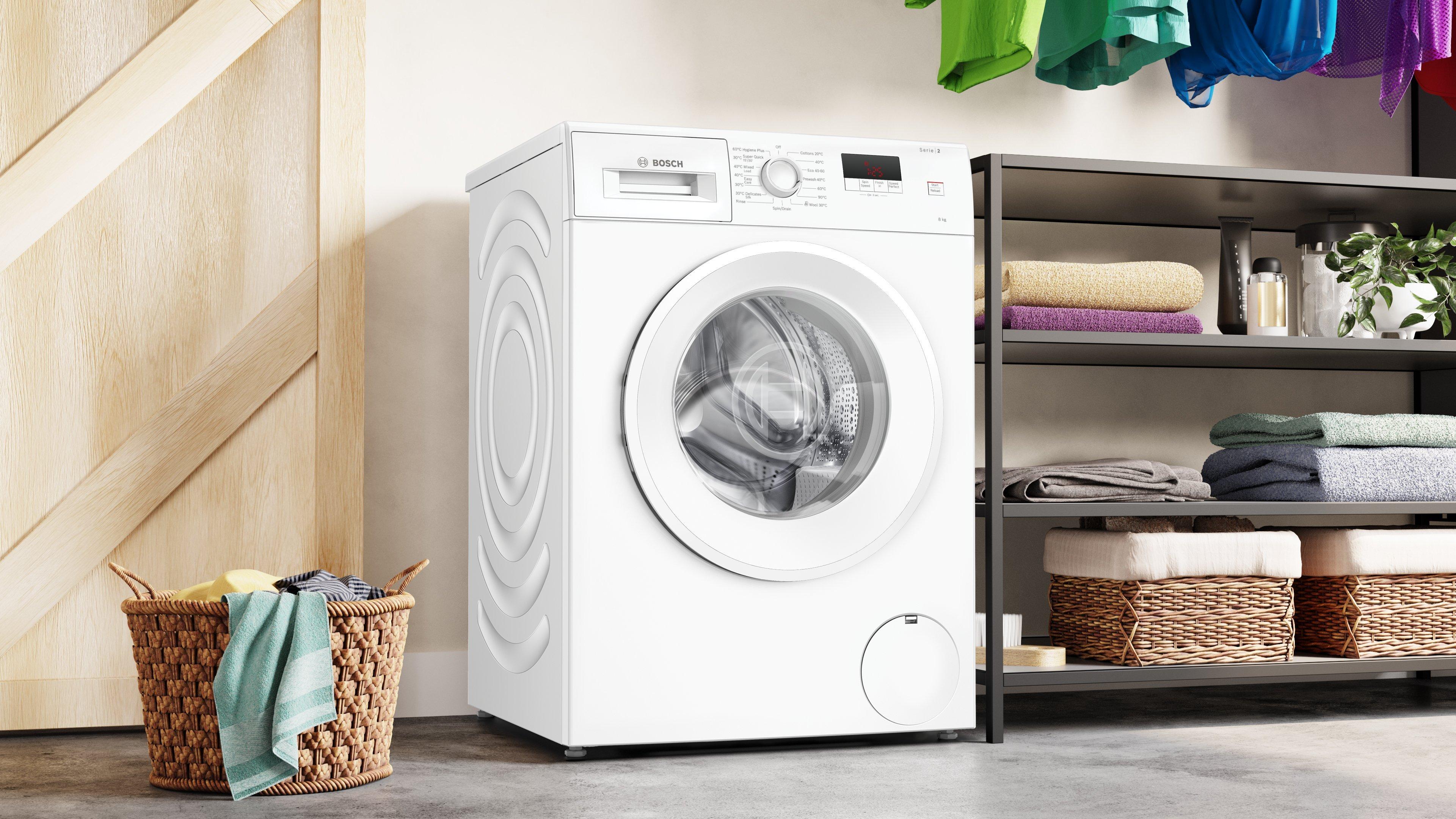 Bosch WGE03408GB 8kg 1400 Spin Washing Machine  thumbnail image