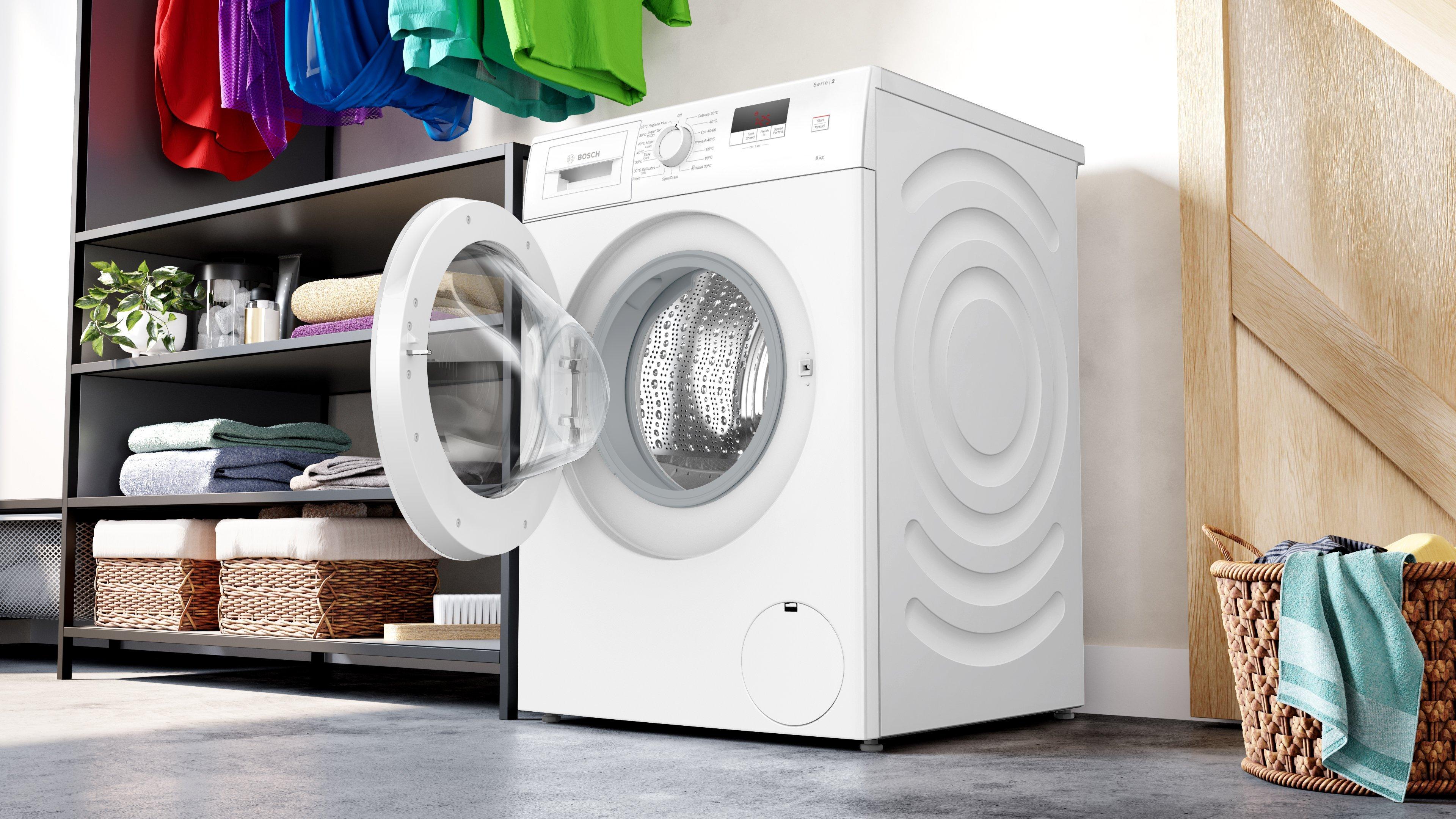 Bosch WGE03408GB 8kg 1400 Spin Washing Machine  thumbnail image