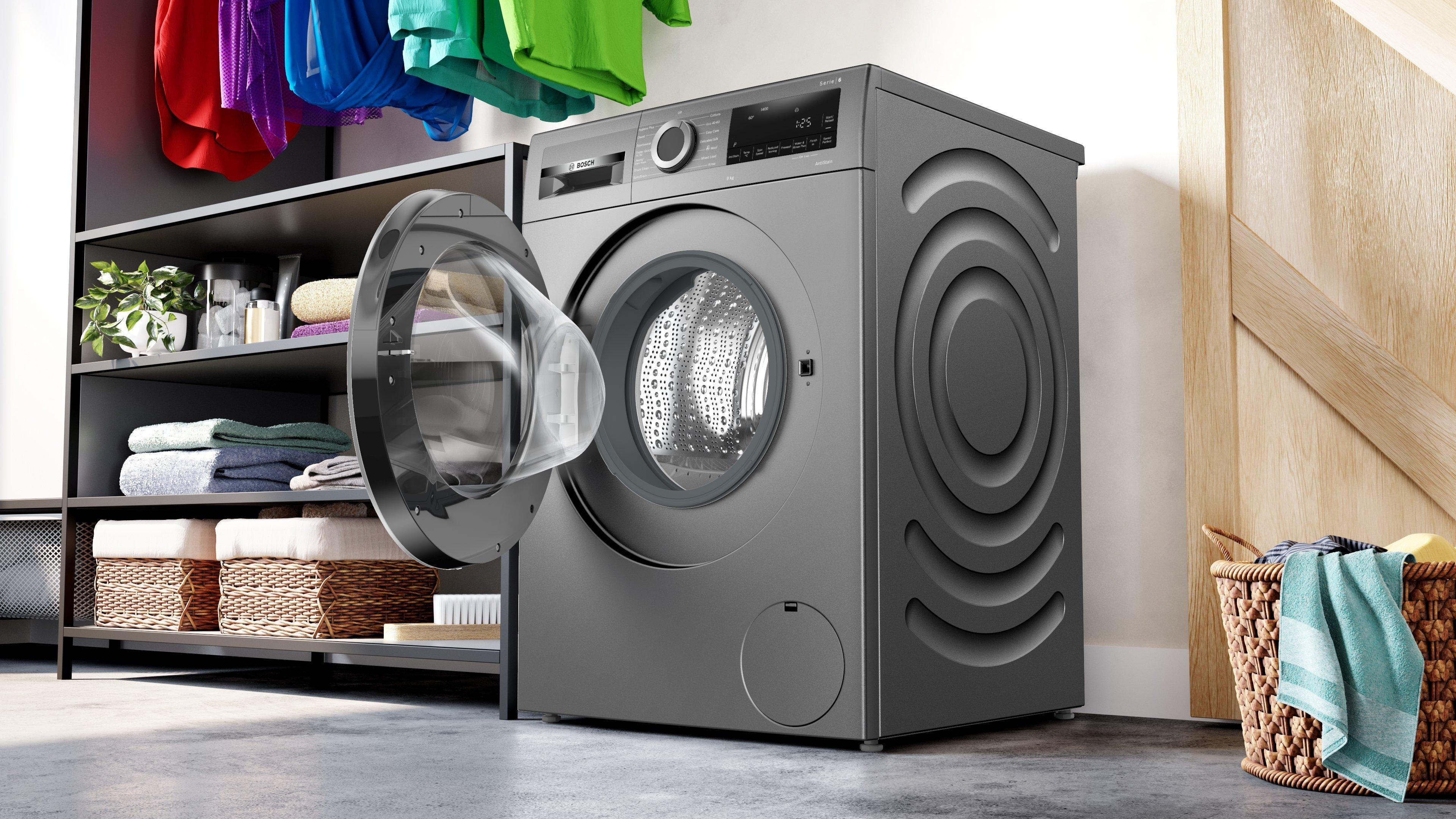 Bosch WGG2449RGB Series 6 9kg 1400 Spin Washing Machine - Cast Iron Grey thumbnail image
