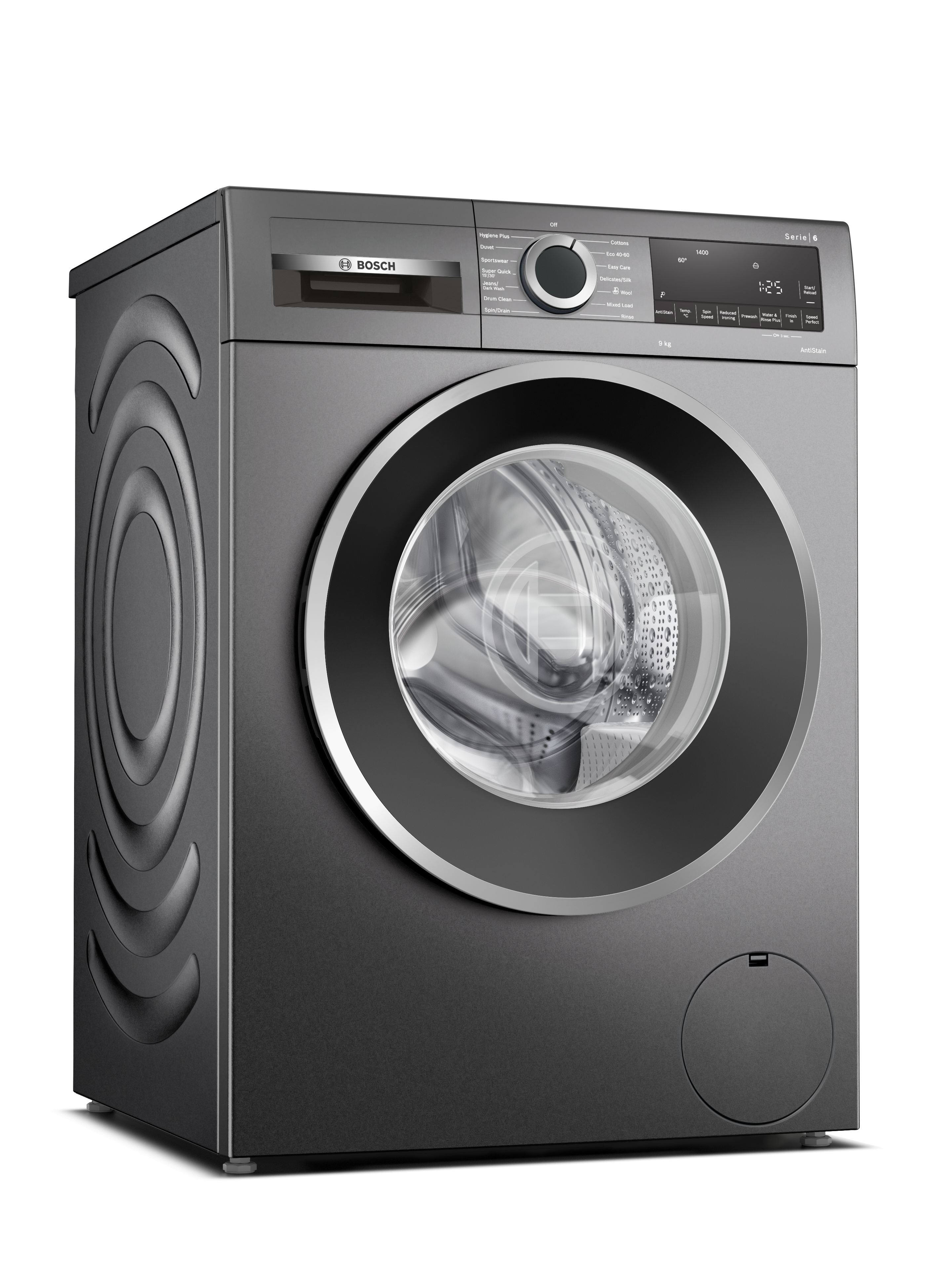 Bosch WGG2449RGB Series 6 9kg 1400 Spin Washing Machine - Cast Iron Grey thumbnail image