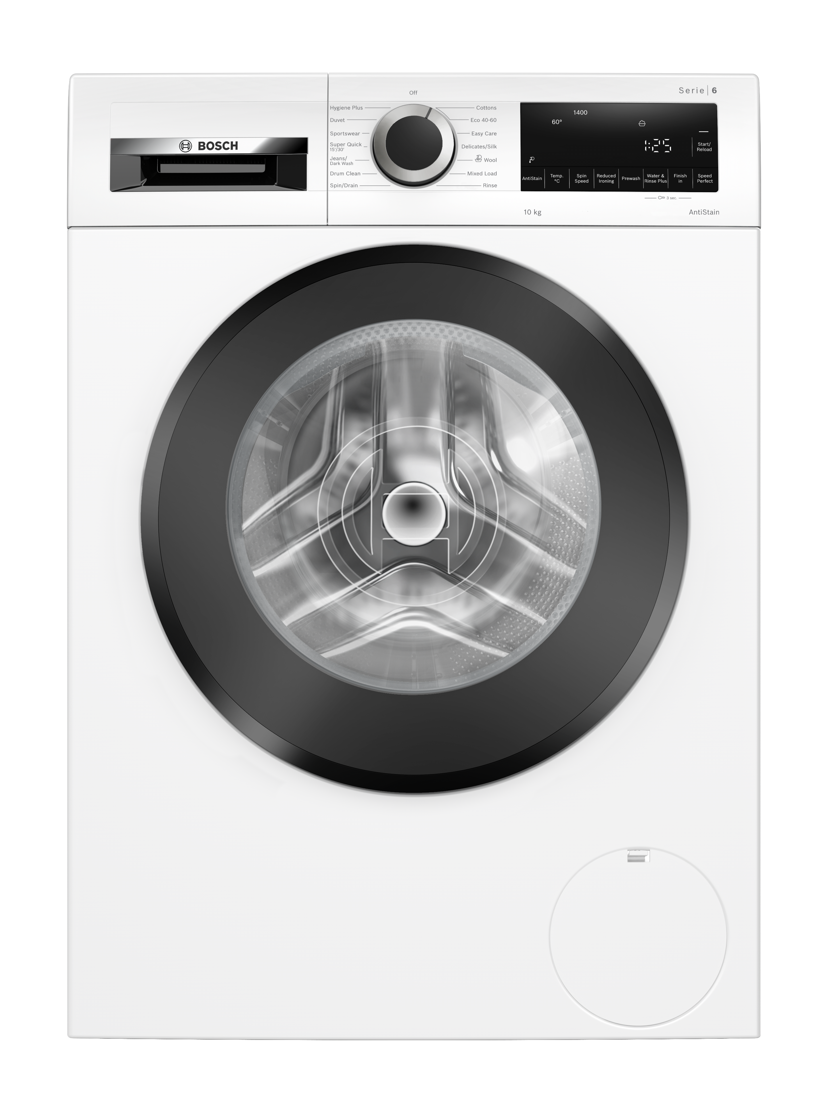 Bosch WGG25402GB 10kg 1400 Spin Washing Machine - White thumbnail image