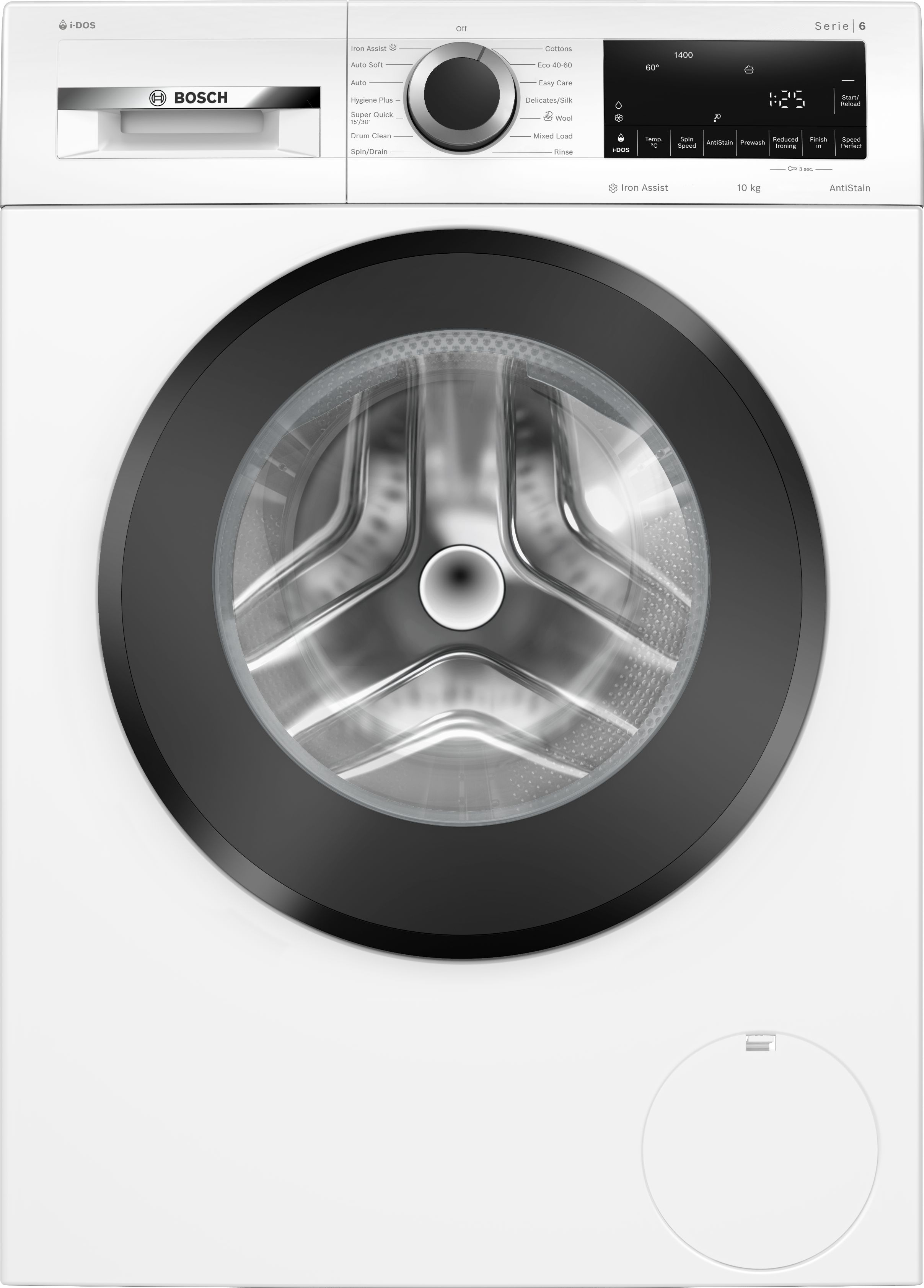Bosch WGG254F1GB 10kg 1400 Spin Washing Machine - White thumbnail image