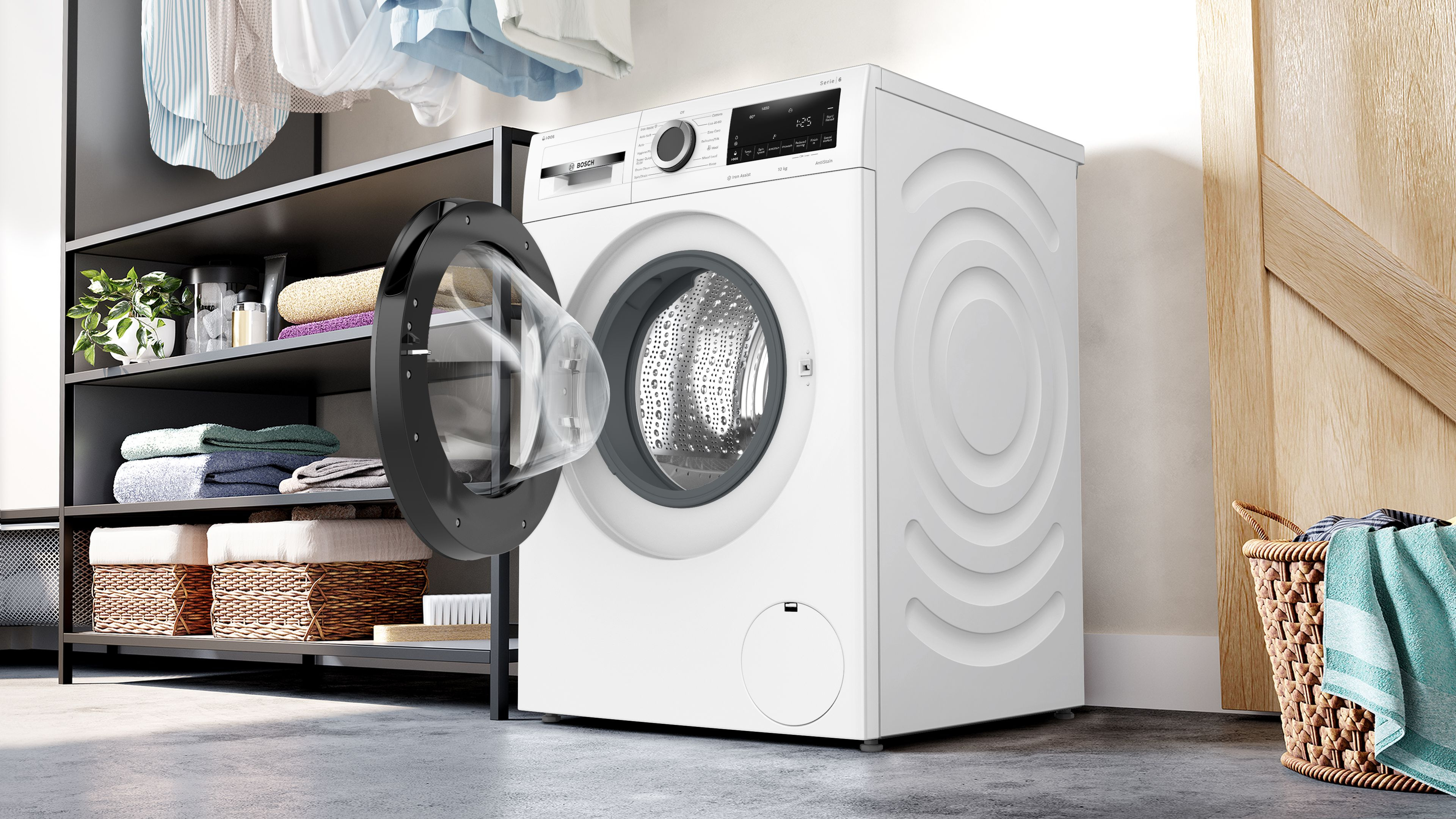 Bosch WGG254F1GB 10kg 1400 Spin Washing Machine - White thumbnail image