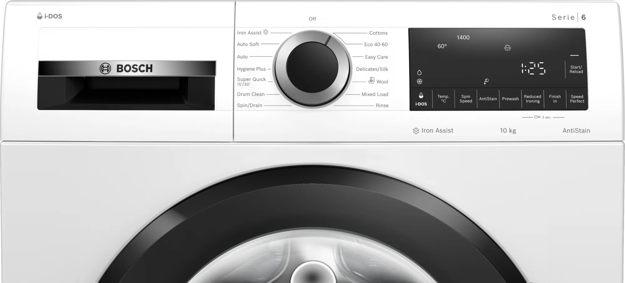 Bosch WGG254Z0GB 10kg 1400 Spin Washing Machine - White thumbnail image